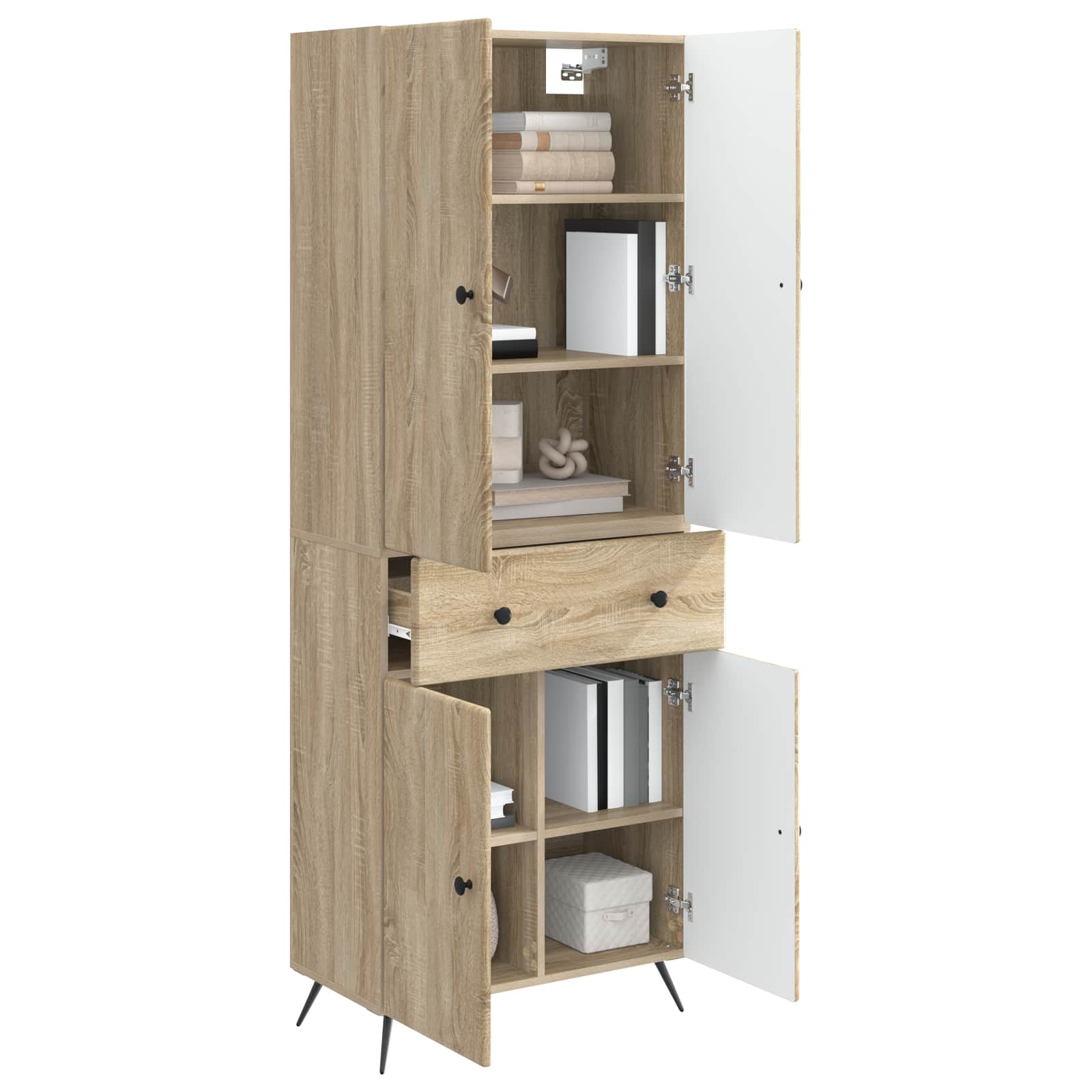2 pcs Chêne Sonoma - XIOS
