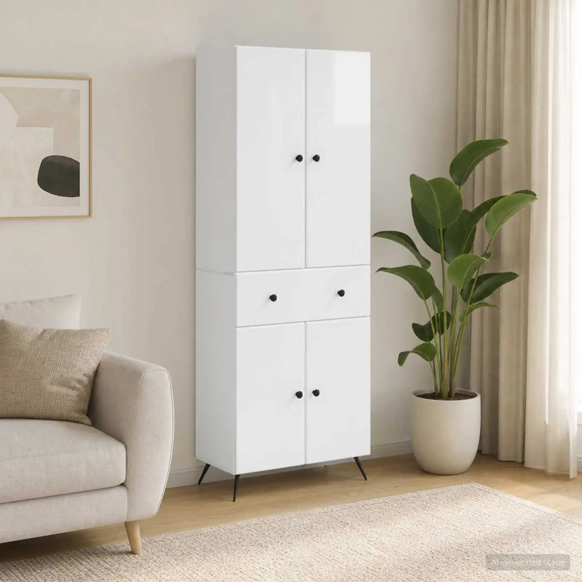 2 pc Blanc brillant - XIOS