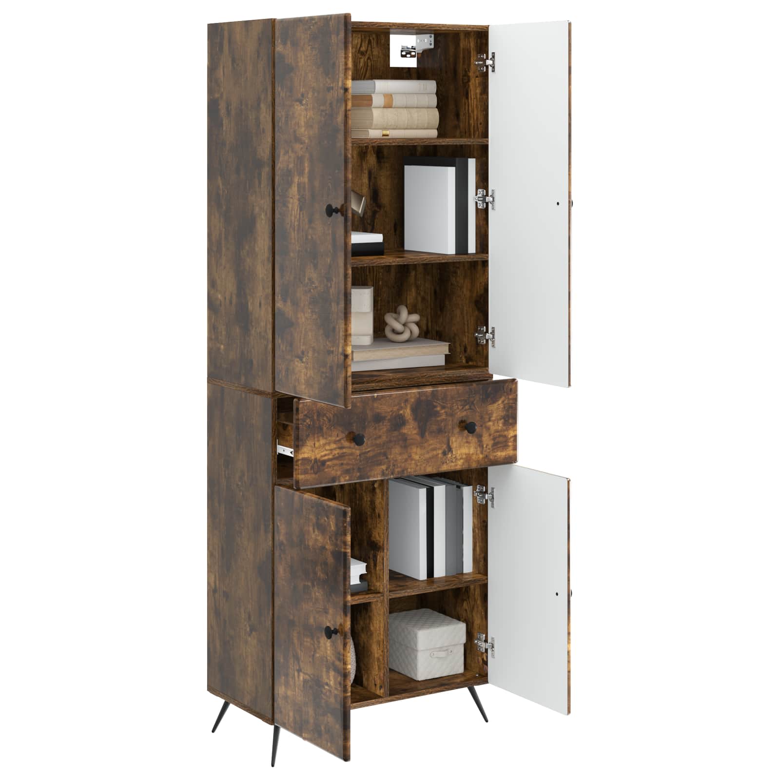 2 pcs Chêne fumé - XIOS