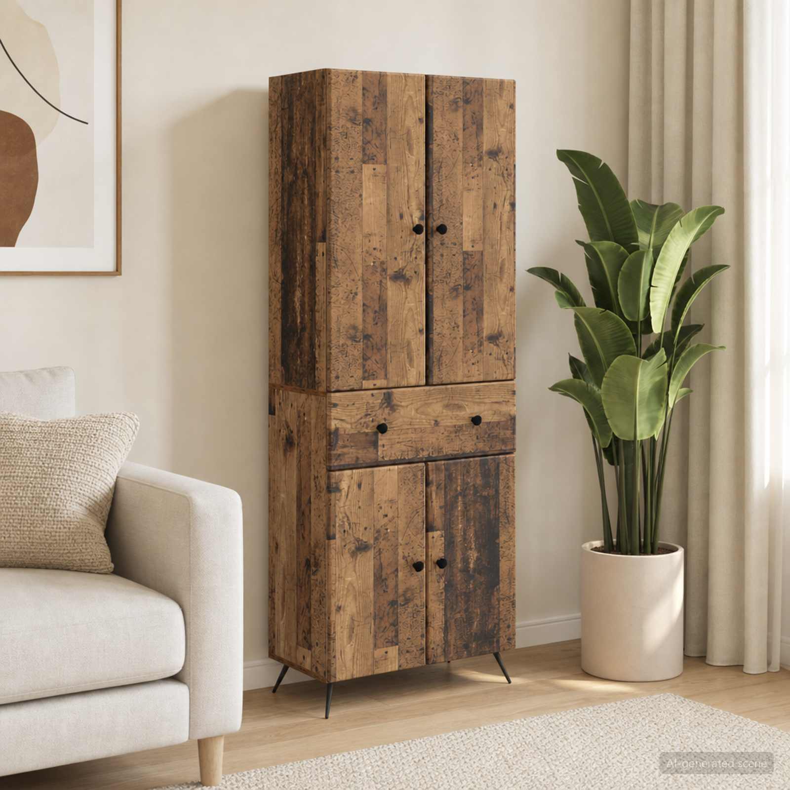 2 pc Bois ancien - XIOS