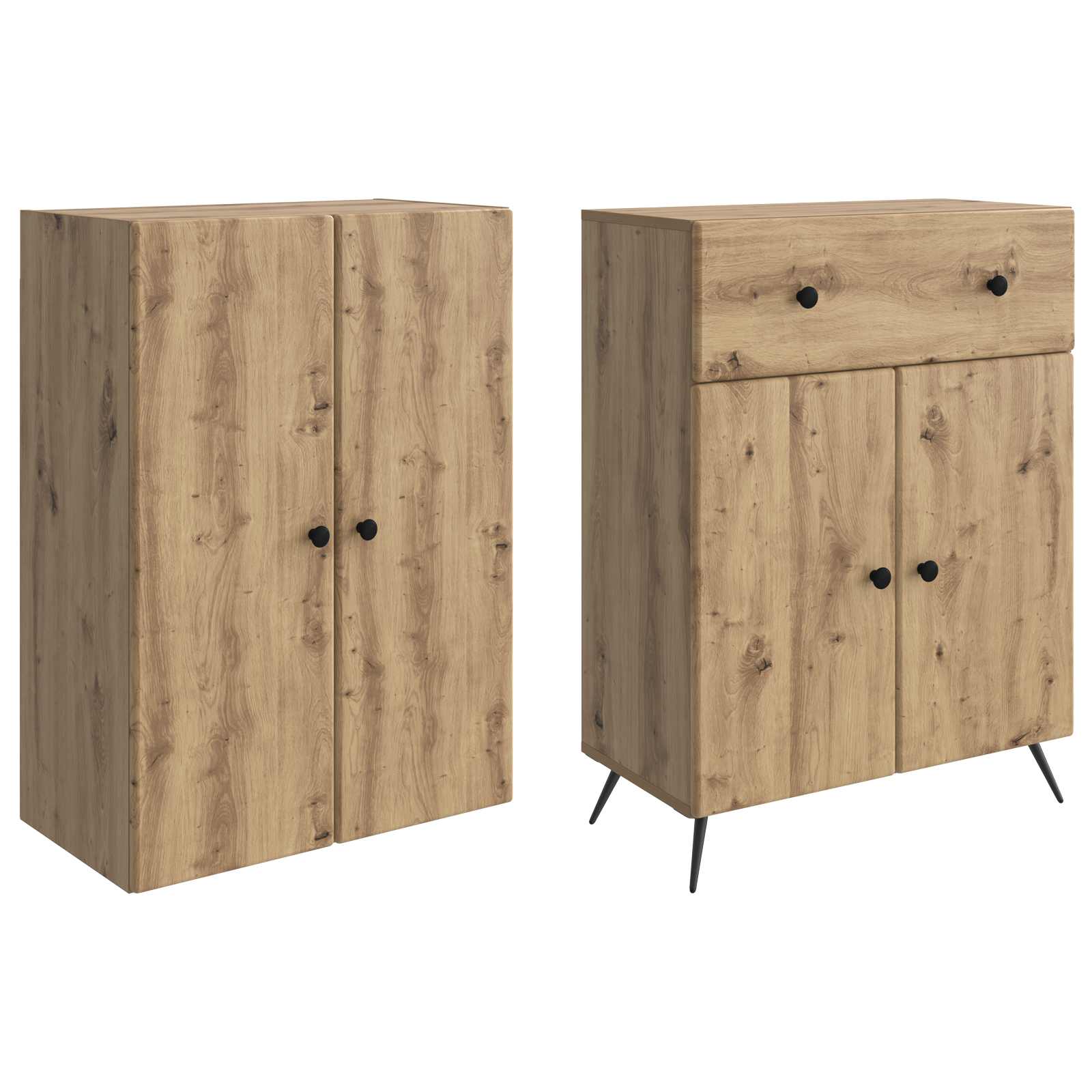 2 pcs Chêne artisanal - XIOS