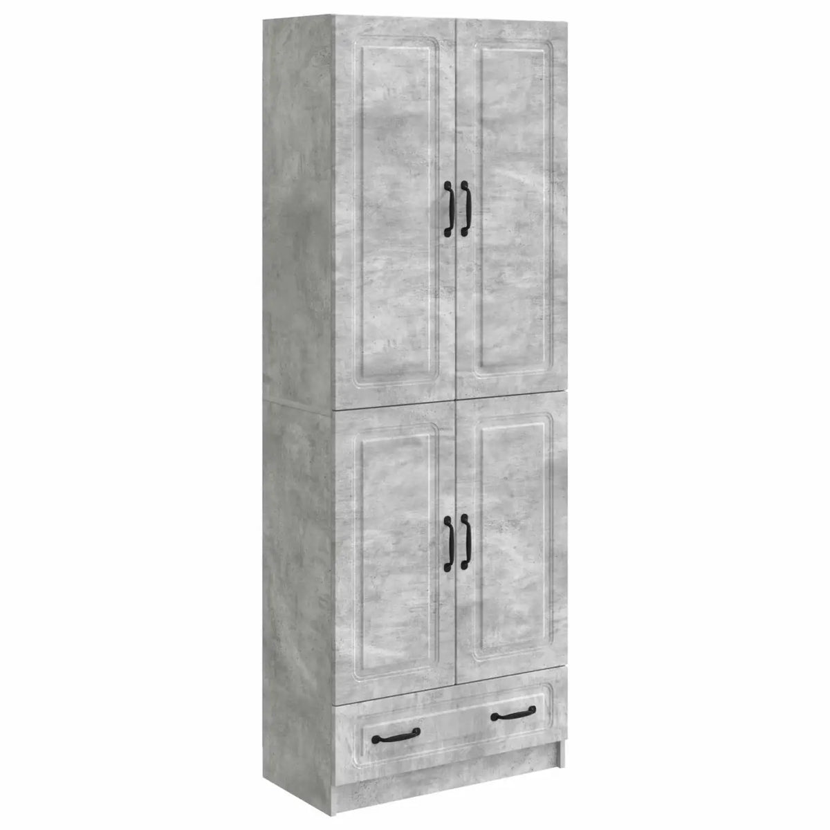 Ensemble de Meubles 2 pc Gris béton Bois d’ingénierie - XIOS