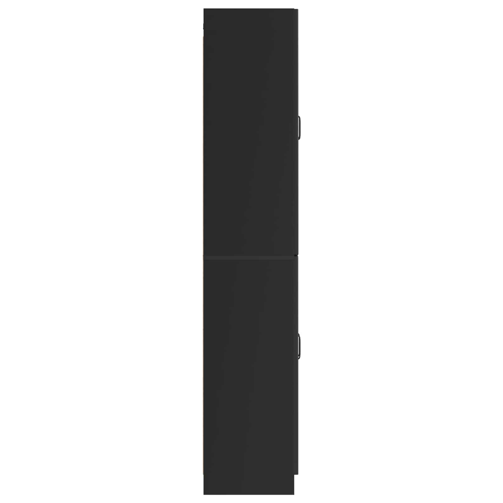 Ensemble de Meubles 2 pcs Noir Bois d'ingénierie - XIOS