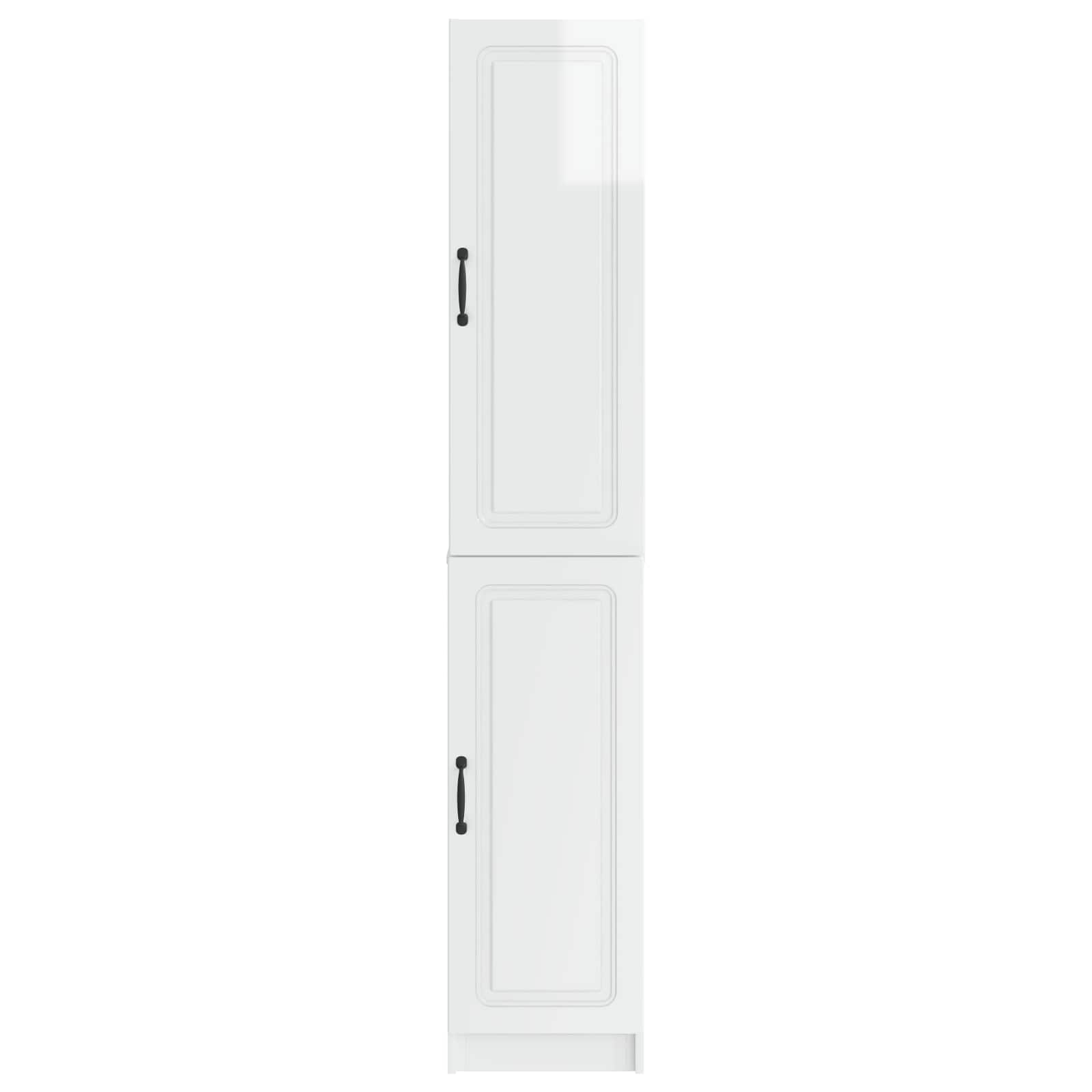 Ensemble de Meubles 2 pcs Blanc brillant Bois d'ingénierie - XIOS