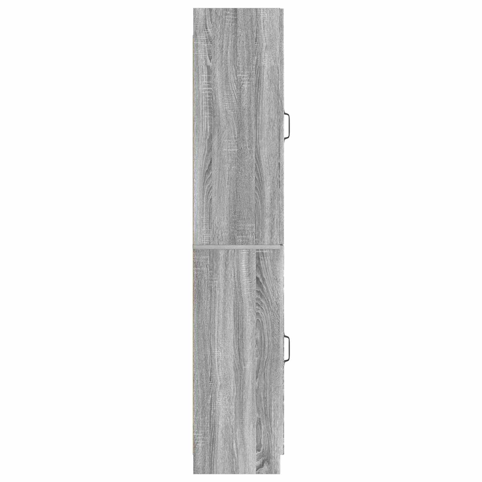 Ensemble de Meubles 2 pcs Sonoma gris Bois d'ingénierie