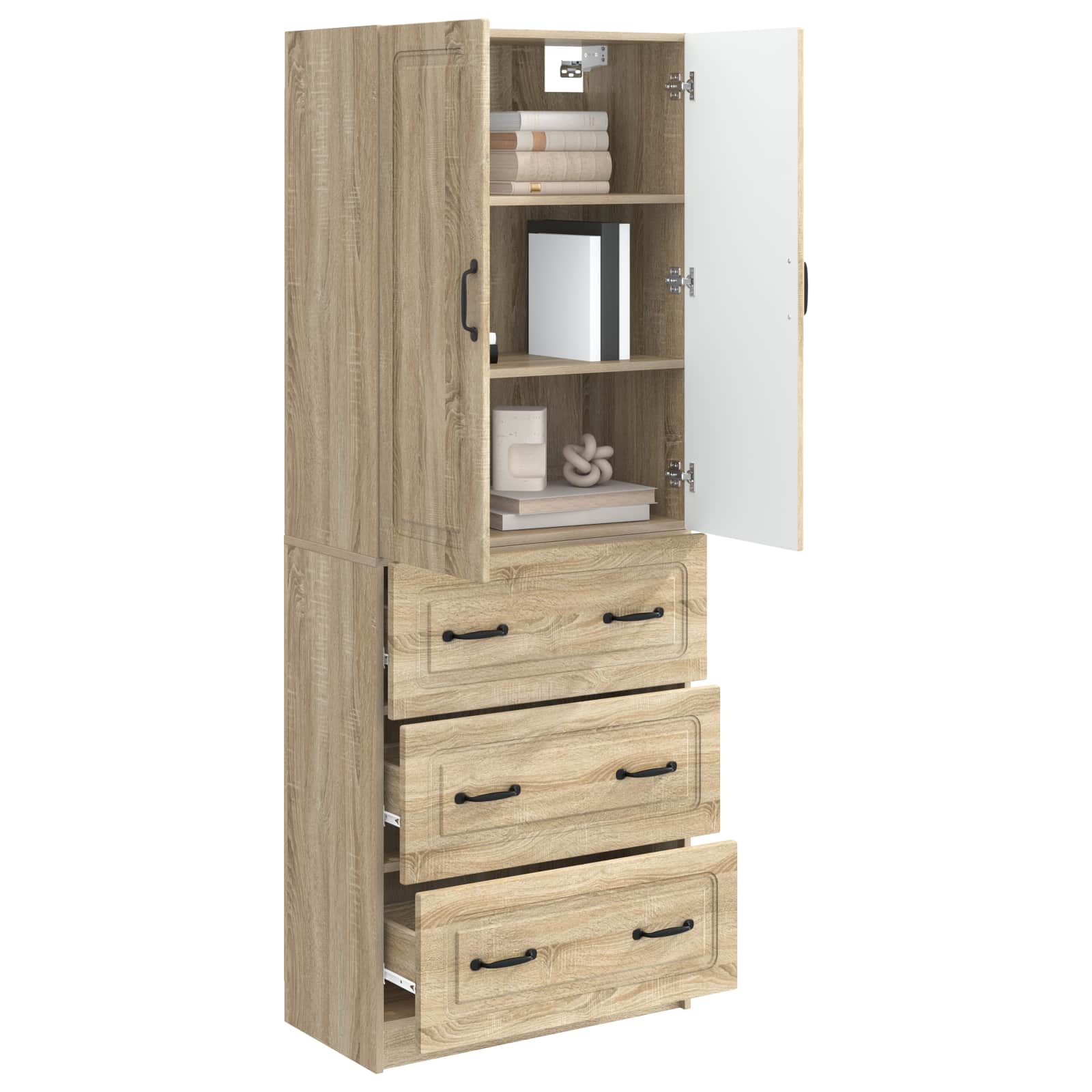 Ensemble de Meubles 2 pcs Chêne Sonoma 66 x 34,5 x 87 cm - XIOS