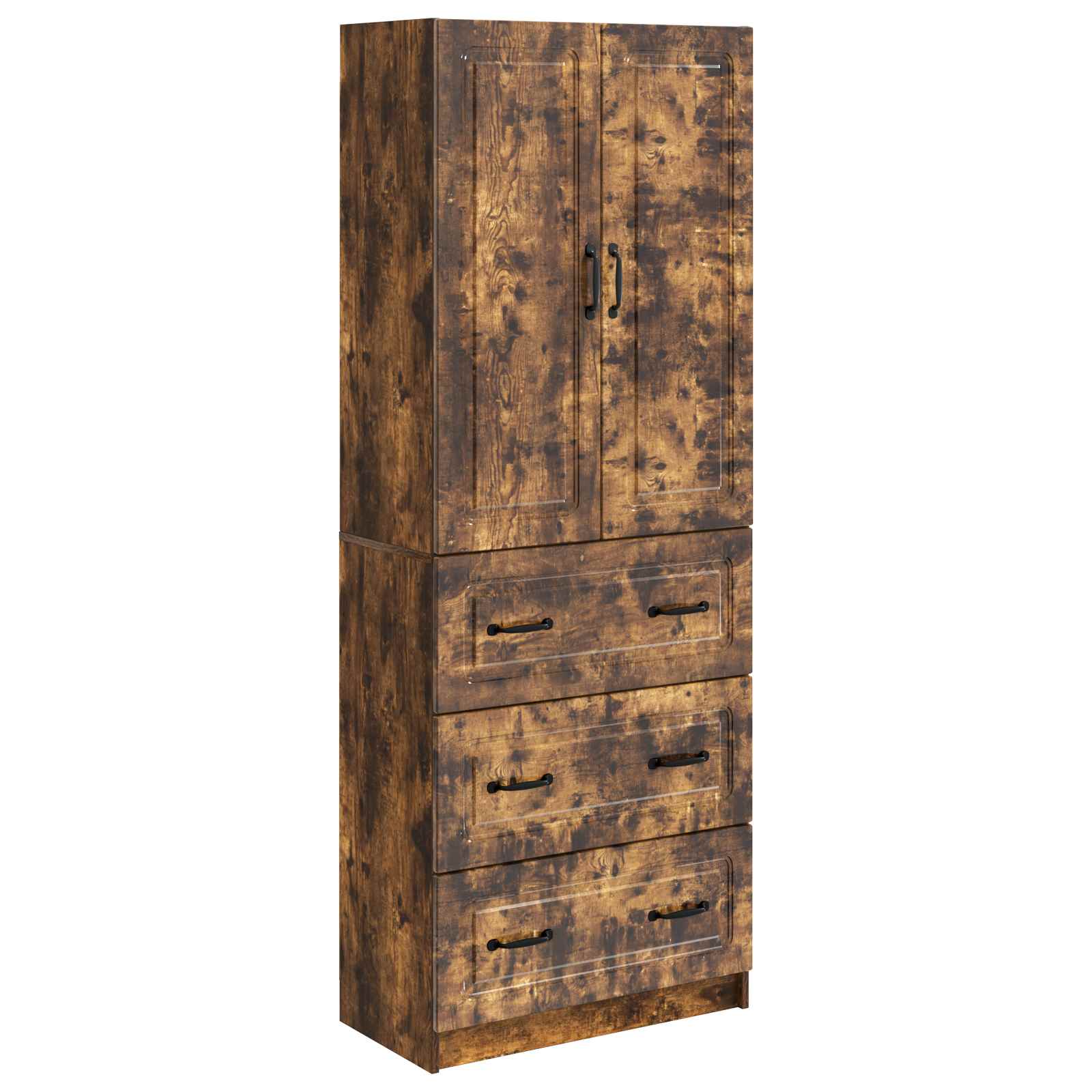 Ensemble de Meubles 2 pcs Chêne fumé 66 x 34,5 x 87 cm - XIOS