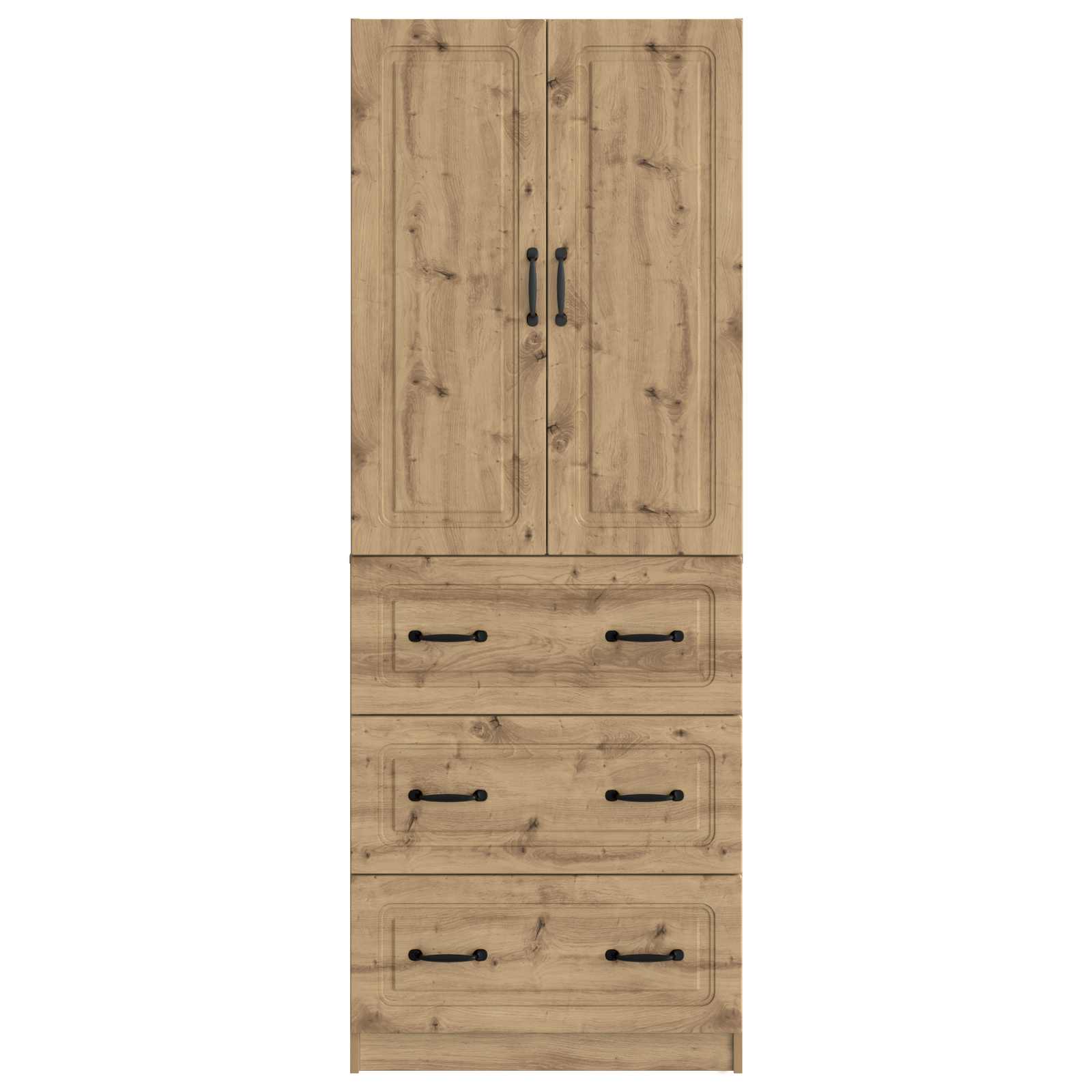 Ensemble de Meubles 2 pcs Chêne artisanal 66 x 34,5 x 87 cm - XIOS