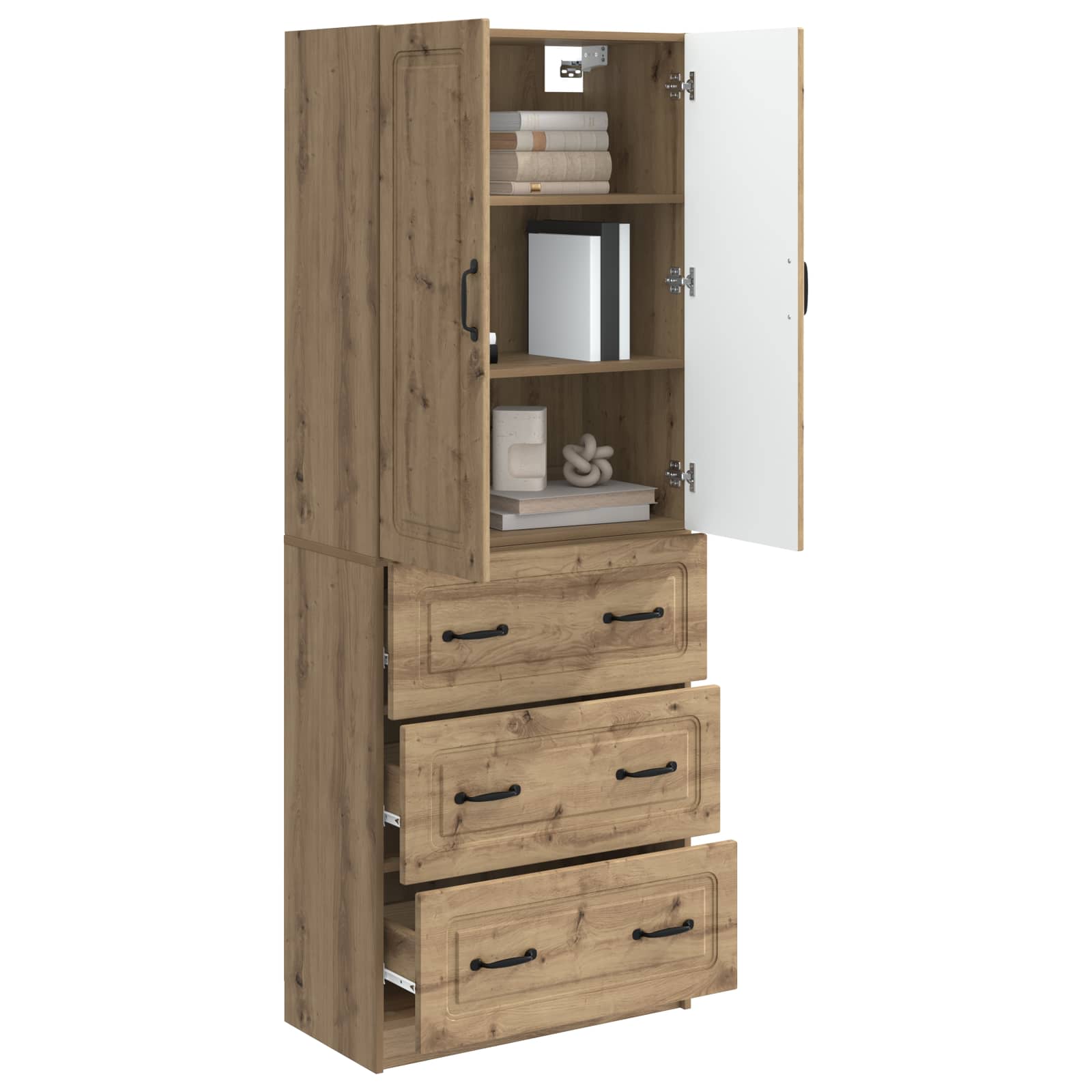 Ensemble de Meubles 2 pcs Chêne artisanal 66 x 34,5 x 87 cm - XIOS