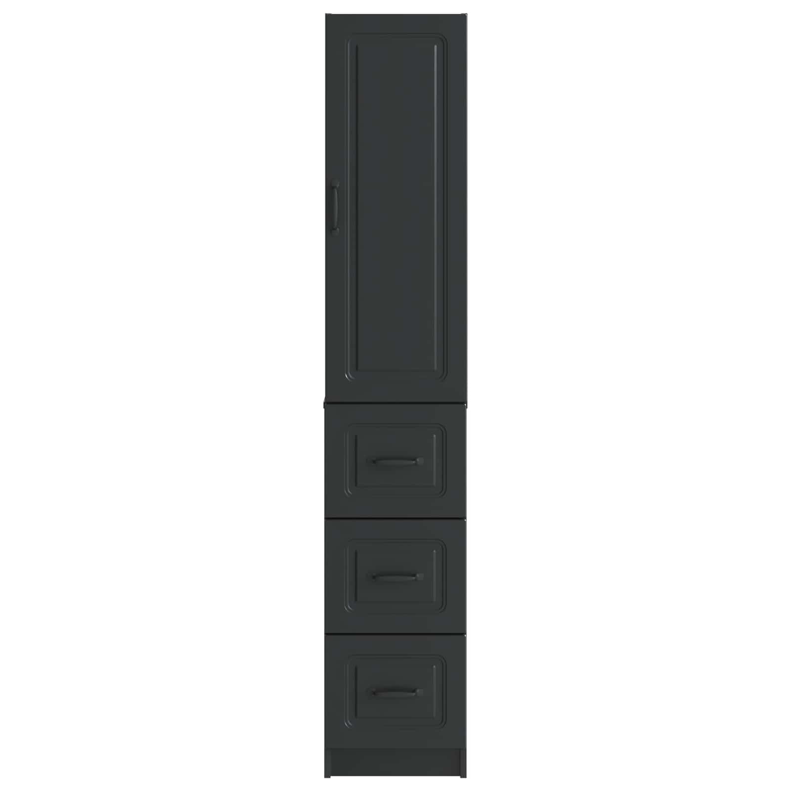 Ensemble de Meubles 2 pcs Noir 33 x 34,5 x 87 cm - XIOS