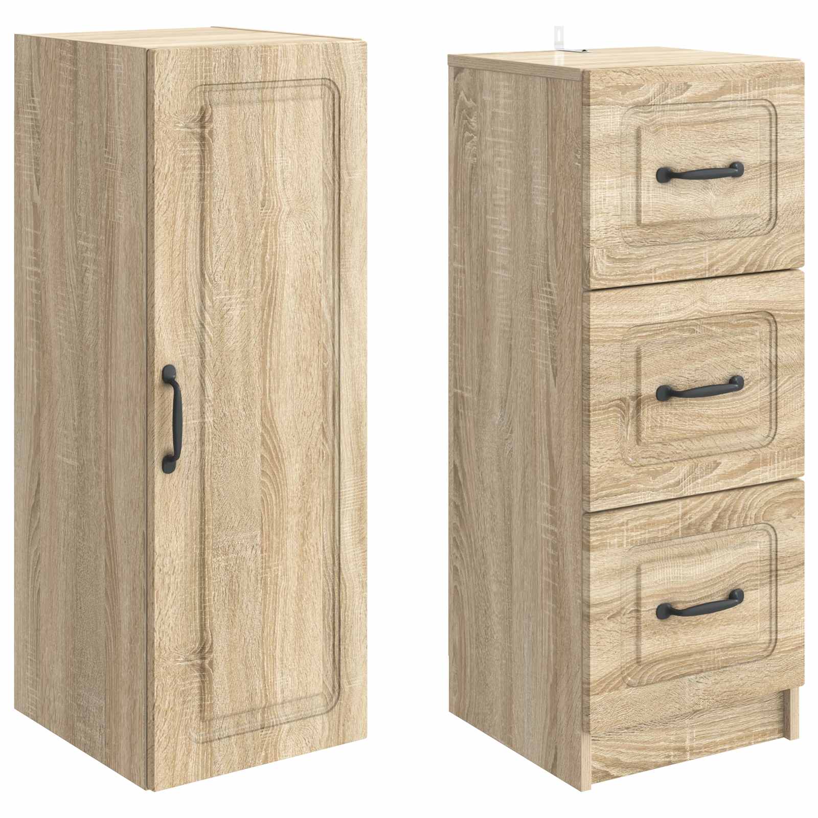 Ensemble de Meubles 2 pcs Chêne Sonoma 33 x 34,5 x 87 cm - XIOS