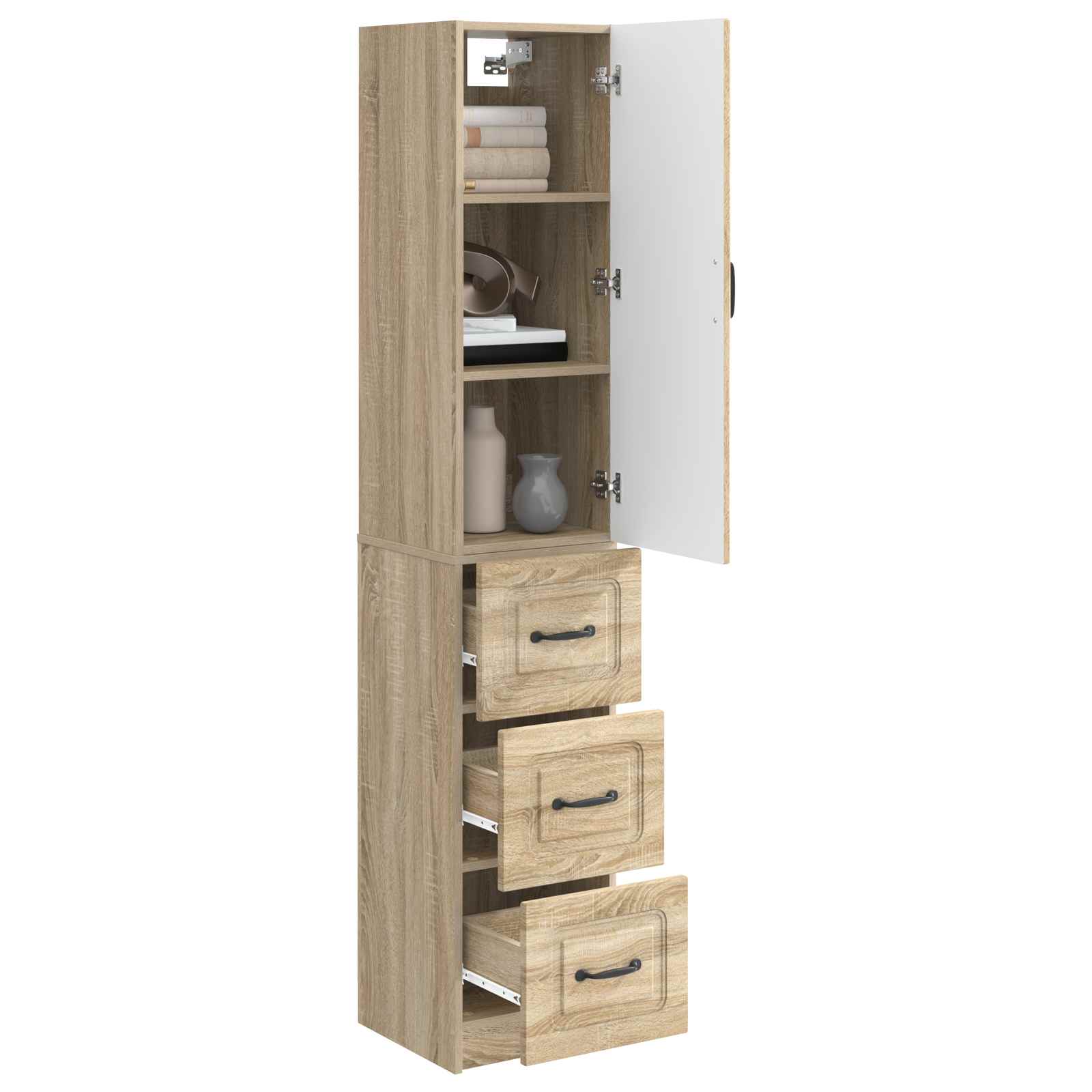 Ensemble de Meubles 2 pcs Chêne Sonoma 33 x 34,5 x 87 cm - XIOS