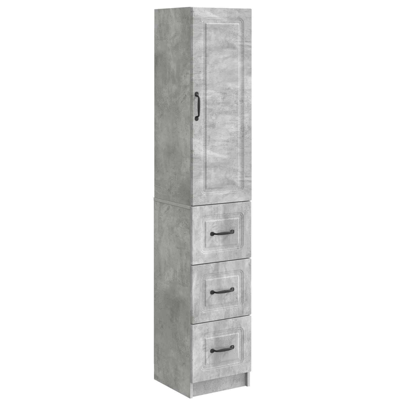 Ensemble de Meubles 2 pcs Gris béton 33 x 34,5 x 87 cm - XIOS