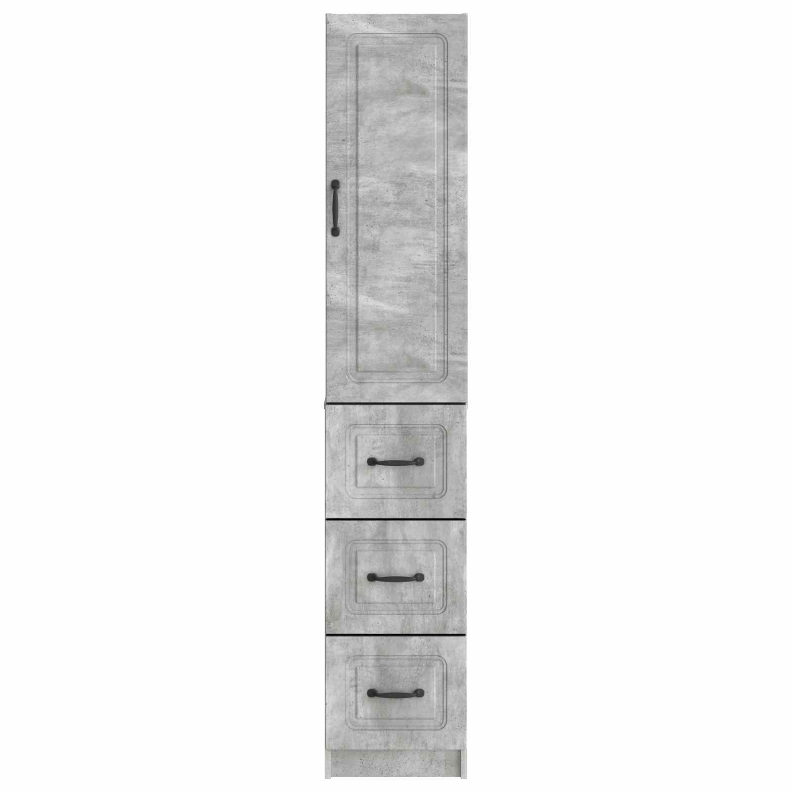 Ensemble de Meubles 2 pcs Gris béton 33 x 34,5 x 87 cm - XIOS