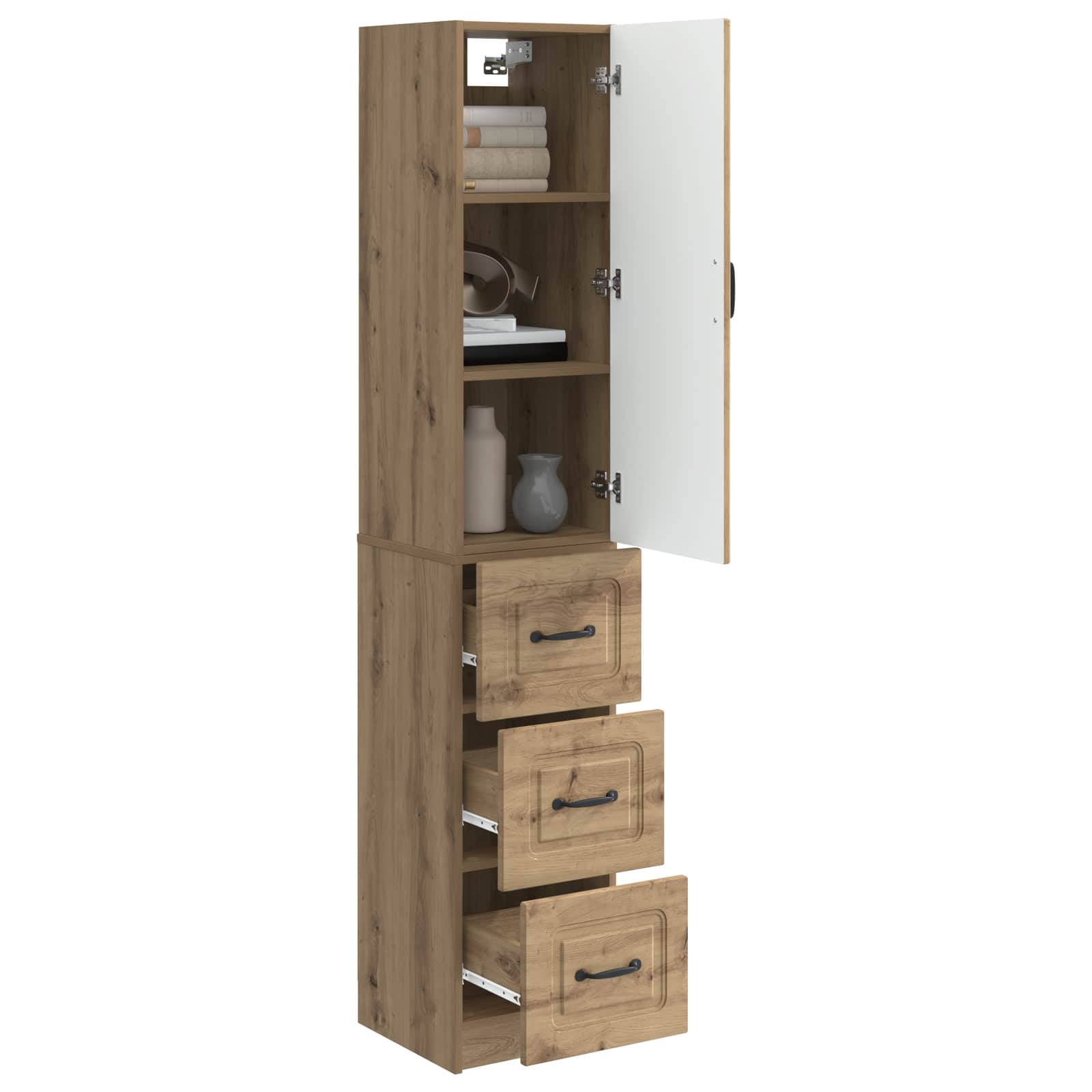 Ensemble de Meubles 2 pcs Chêne artisanal 33 x 34,5 x 87 cm - XIOS