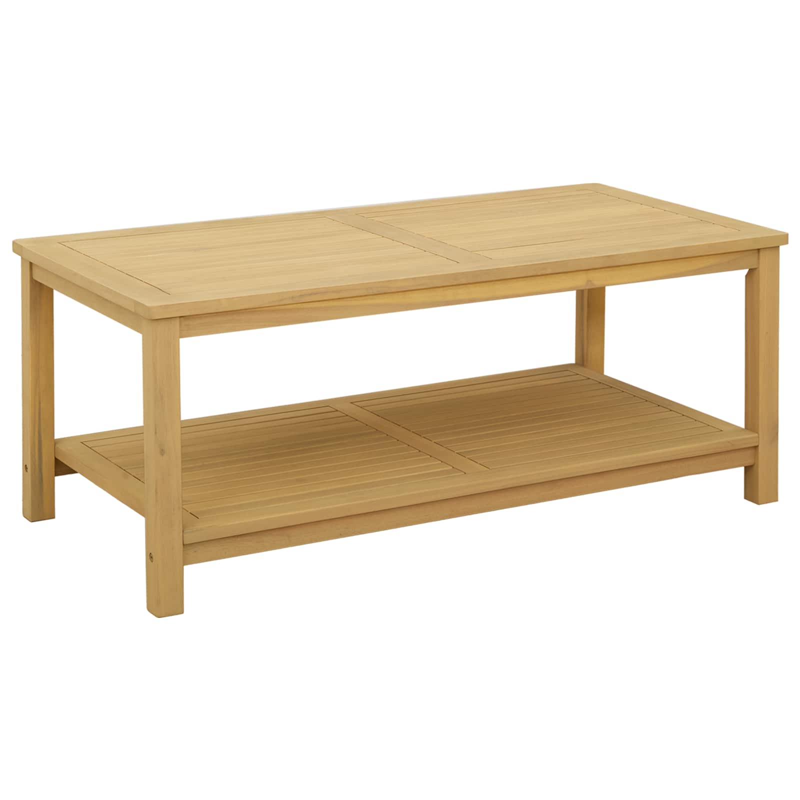 Table d'appoint Huile Naturelle 110 x 55 x 45 cm - XIOS