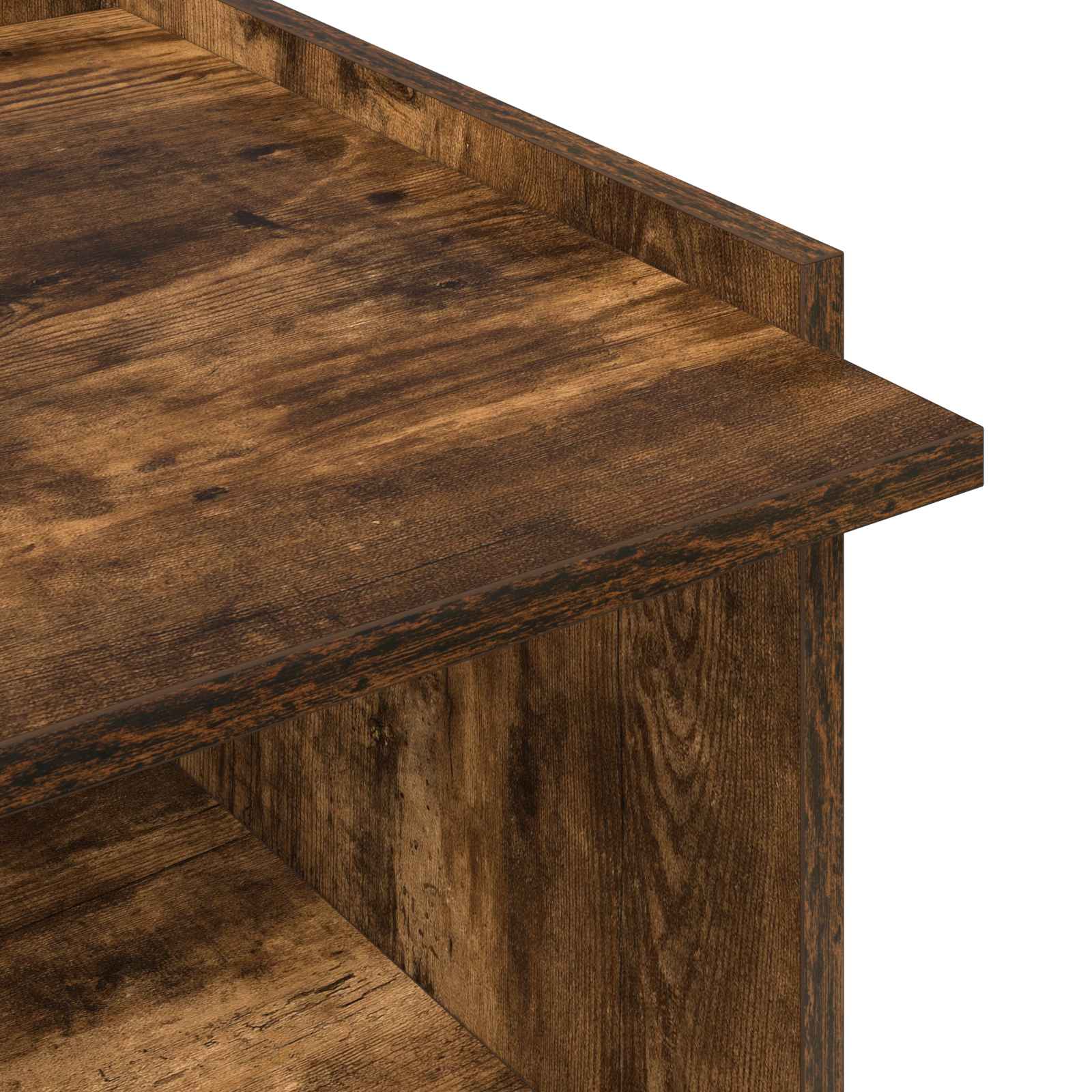 Table basse Chêne fumé 90 x 50 x 33 cm Bois d'ingénierie - XIOS