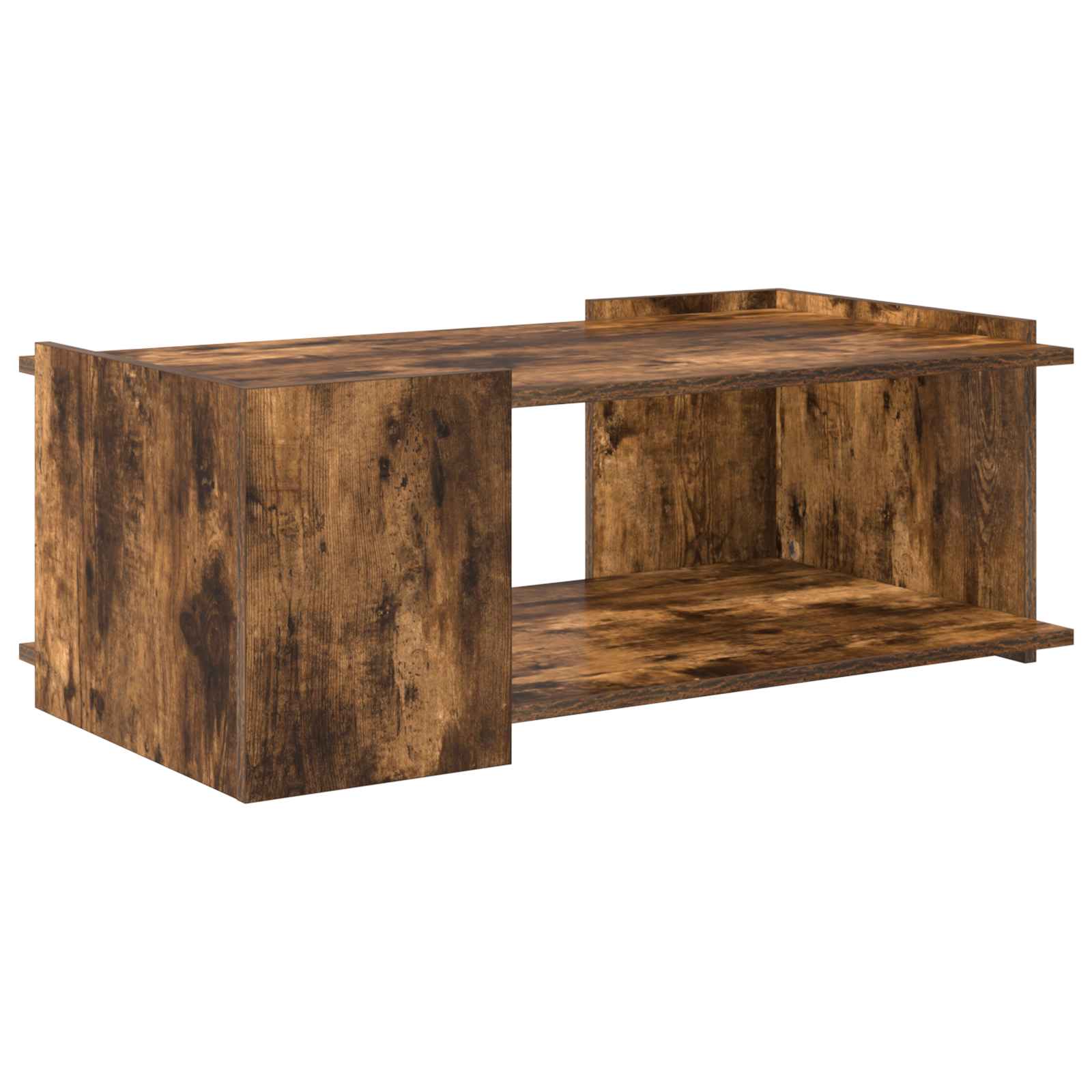 Table basse Chêne fumé 90 x 50 x 33 cm Bois d'ingénierie - XIOS