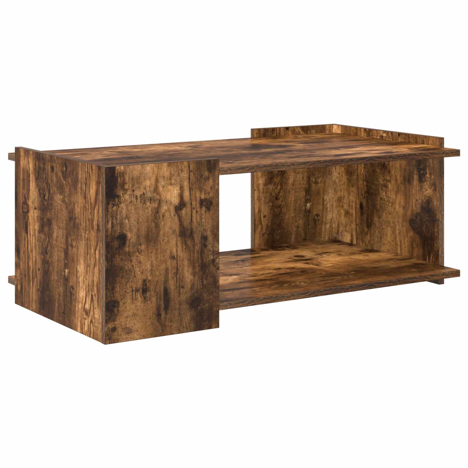 Table basse Chêne fumé 90 x 50 x 33 cm Bois d'ingénierie - XIOS