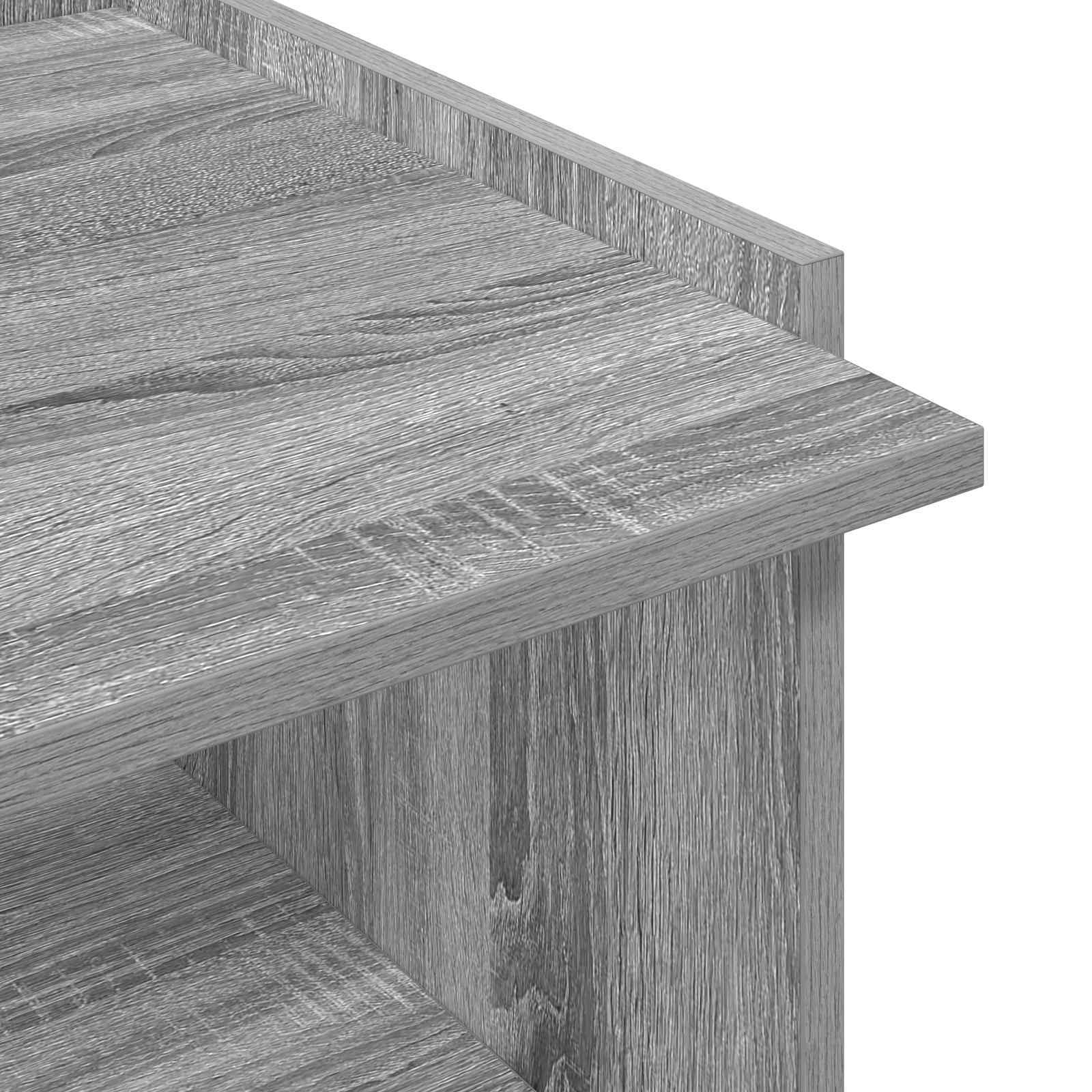Table basse Sonoma gris 90 x 50 x 33 cm Bois d'ingénierie - XIOS