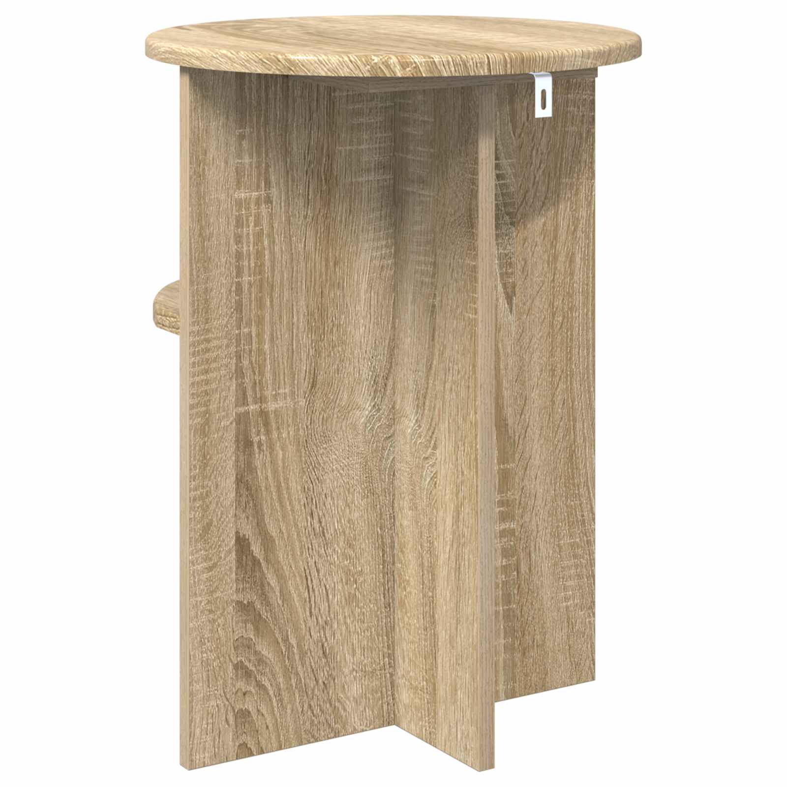 Table d'appoint Chêne Sonoma Ø 39,5 x 55 cm Bois d'ingénierie - XIOS