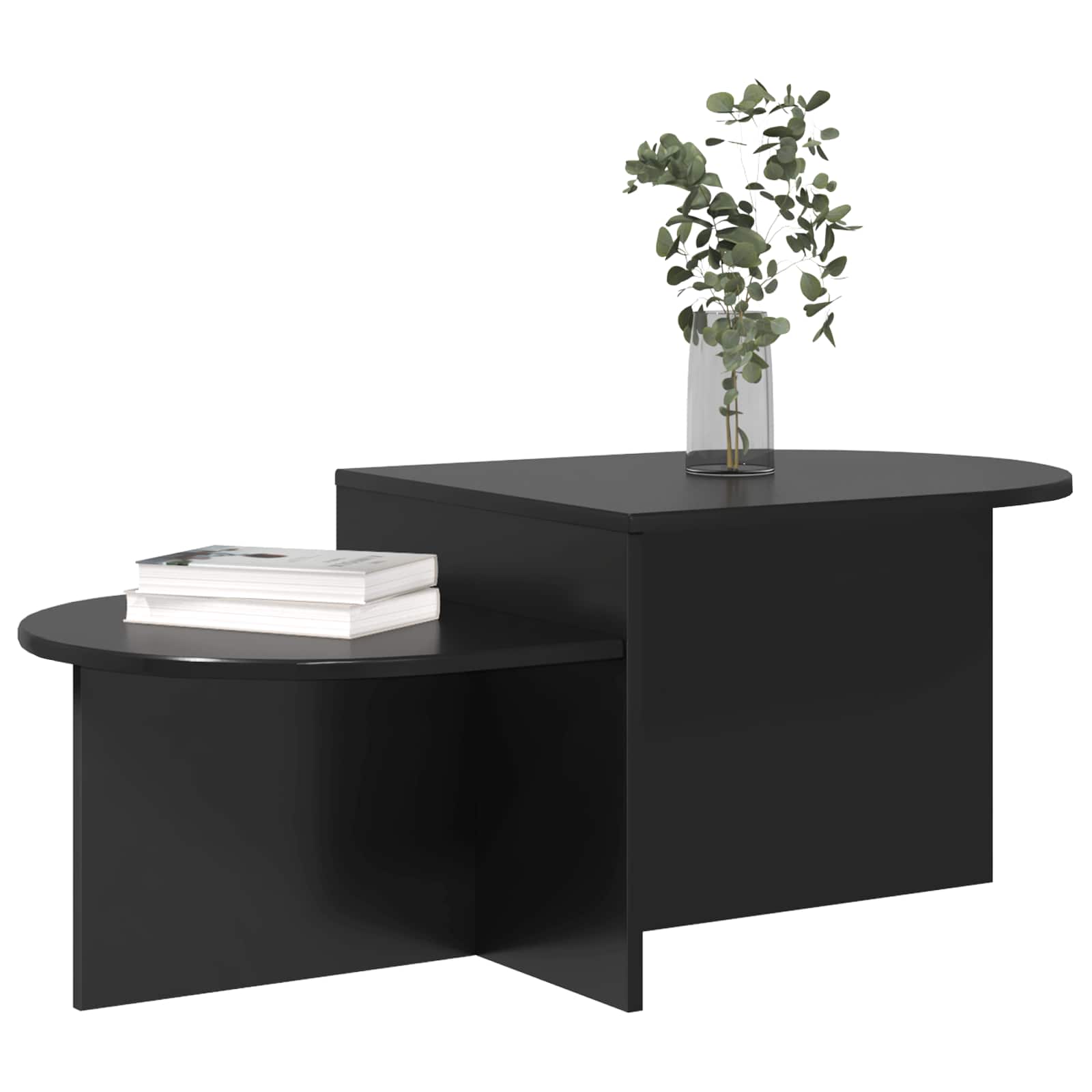 Table basse Chêne noir 100 x 50 x 40 cm Bois d'ingénierie - XIOS