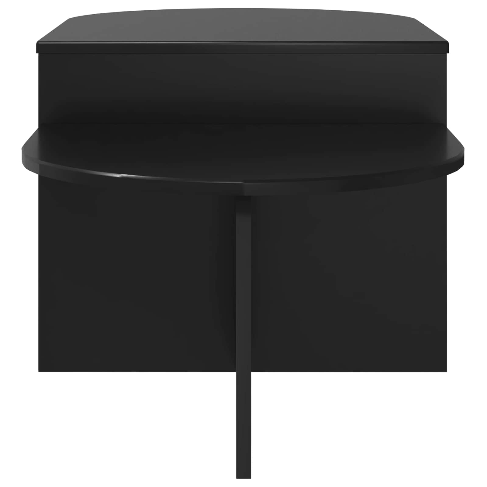 Table basse Chêne noir 100 x 50 x 40 cm Bois d'ingénierie - XIOS