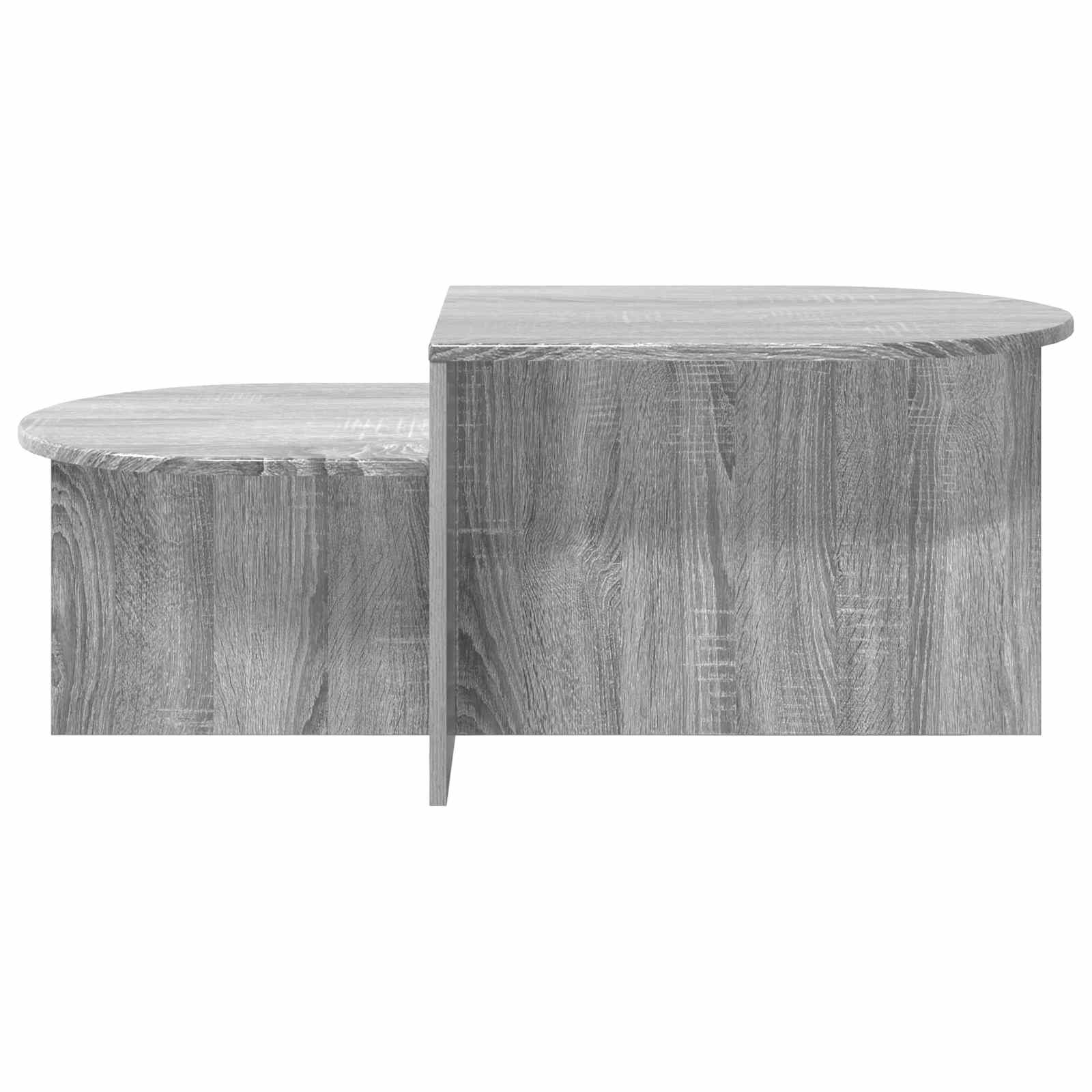 Table basse Sonoma gris 100 x 50 x 40 cm Bois d'ingénierie - XIOS