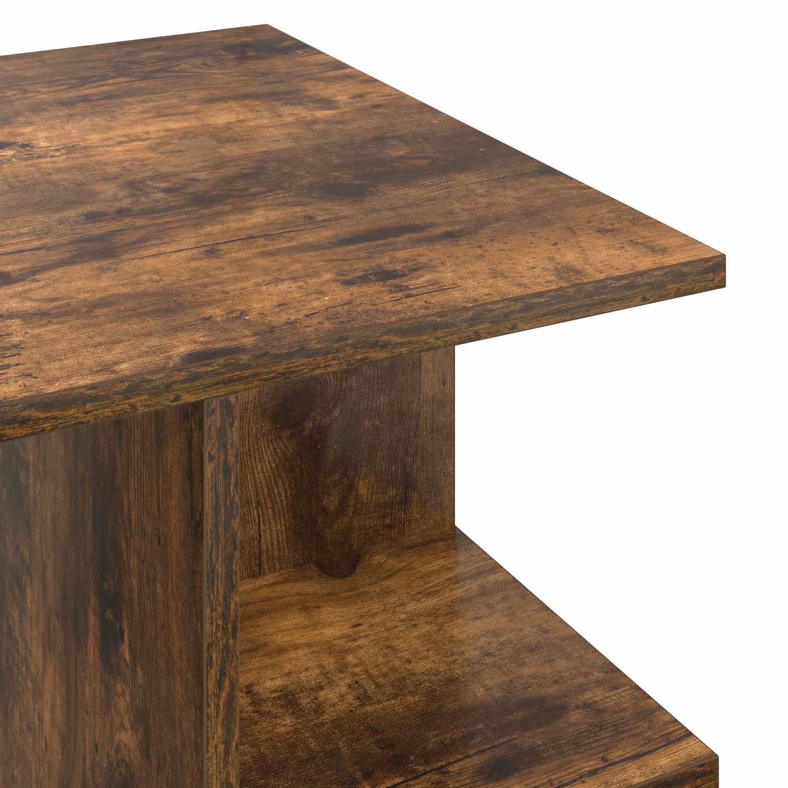 Table basse Chêne Fumé 87 x 50 x 45 cm Bois d’ingénierie - XIOS