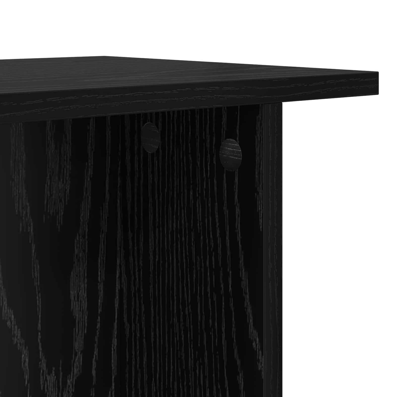 Table basse 2 pc Chêne noir 40 x 30 x 49 cm Bois d'ingénierie - XIOS