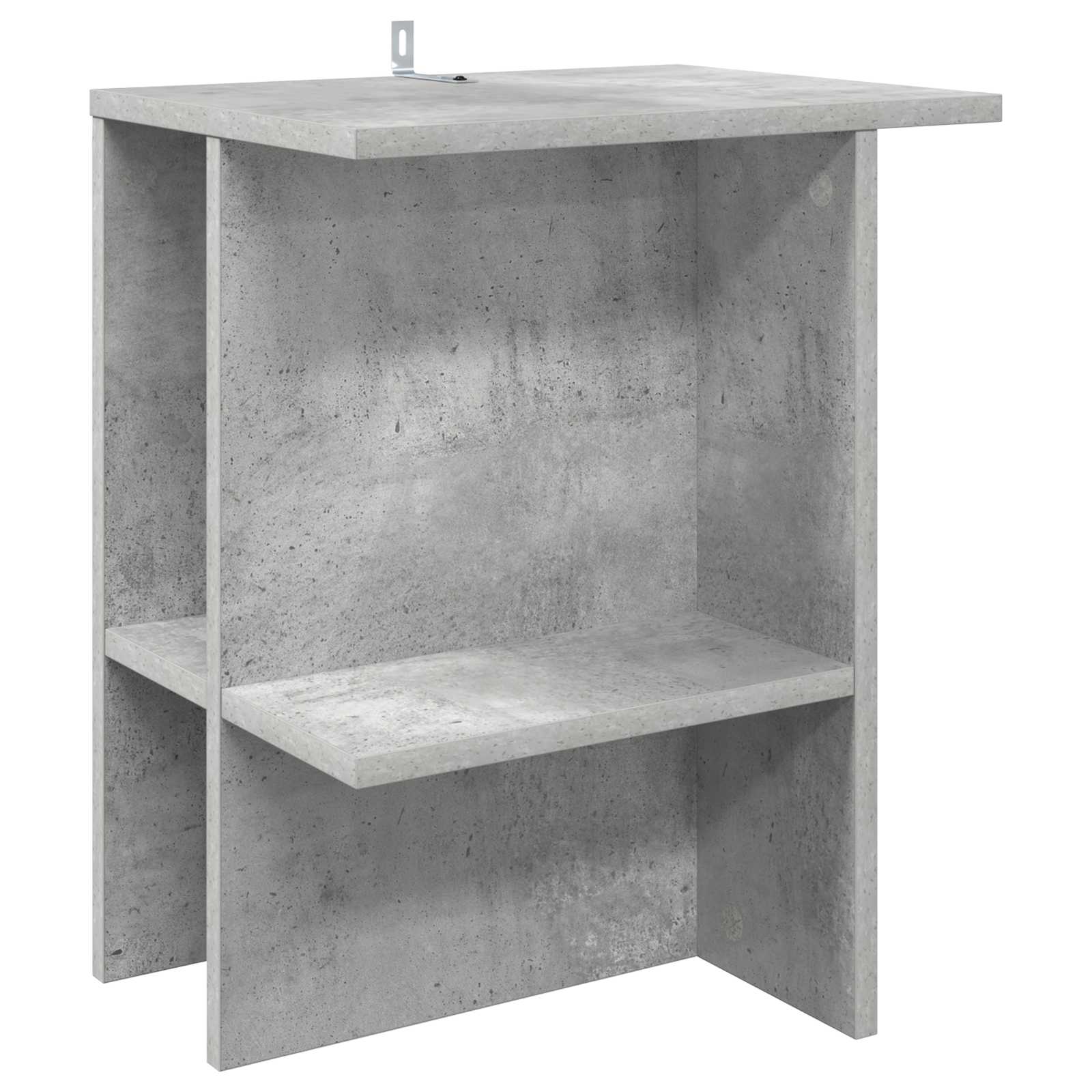 Table basse 2 pcs Gris béton 40 x 30 x 49 cm Bois d'ingénierie - XIOS