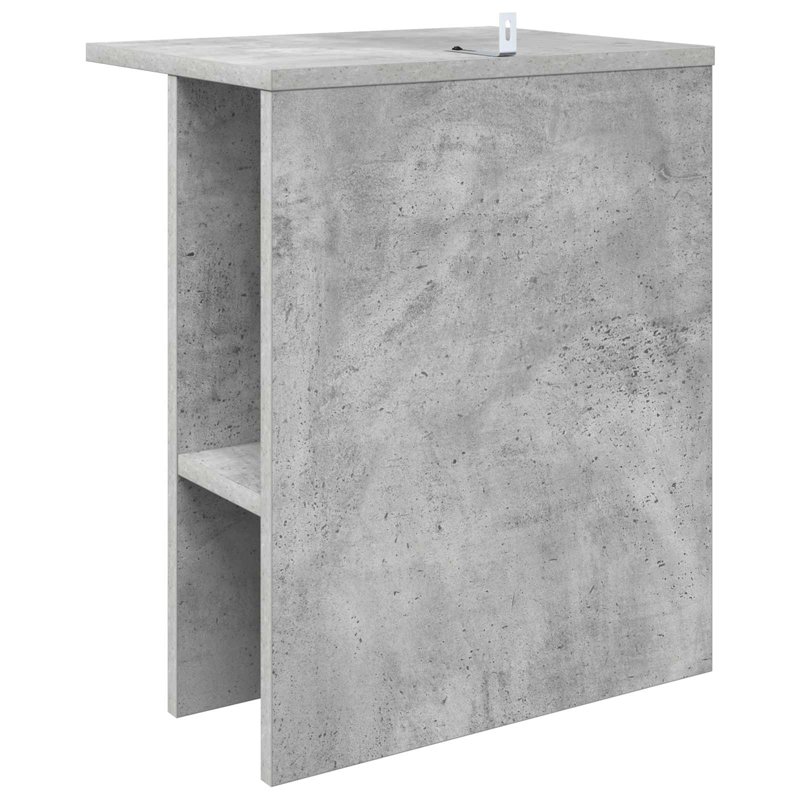 Table basse 2 pcs Gris béton 40 x 30 x 49 cm Bois d'ingénierie - XIOS