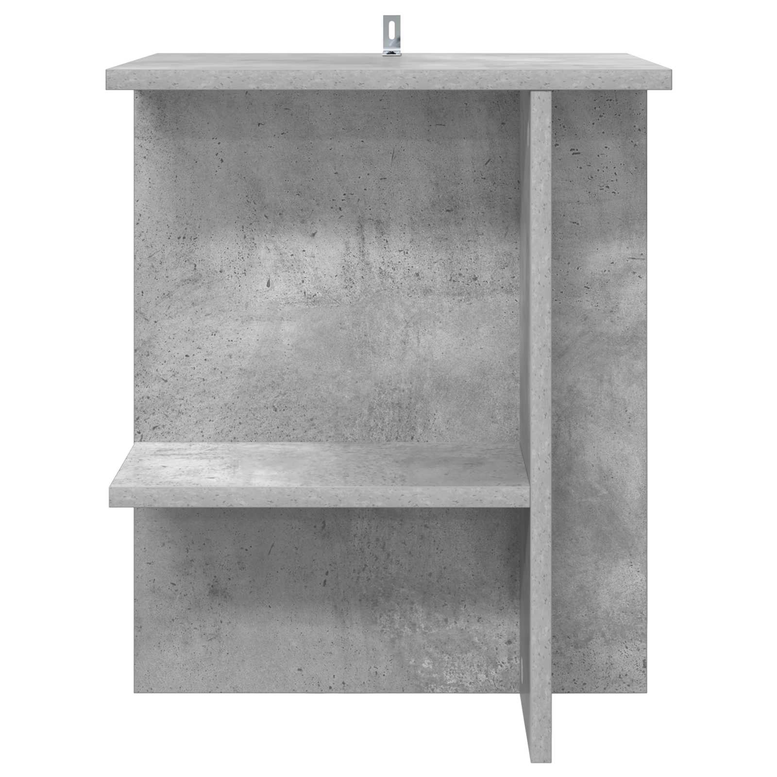 Table basse 2 pcs Gris béton 40 x 30 x 49 cm Bois d'ingénierie - XIOS