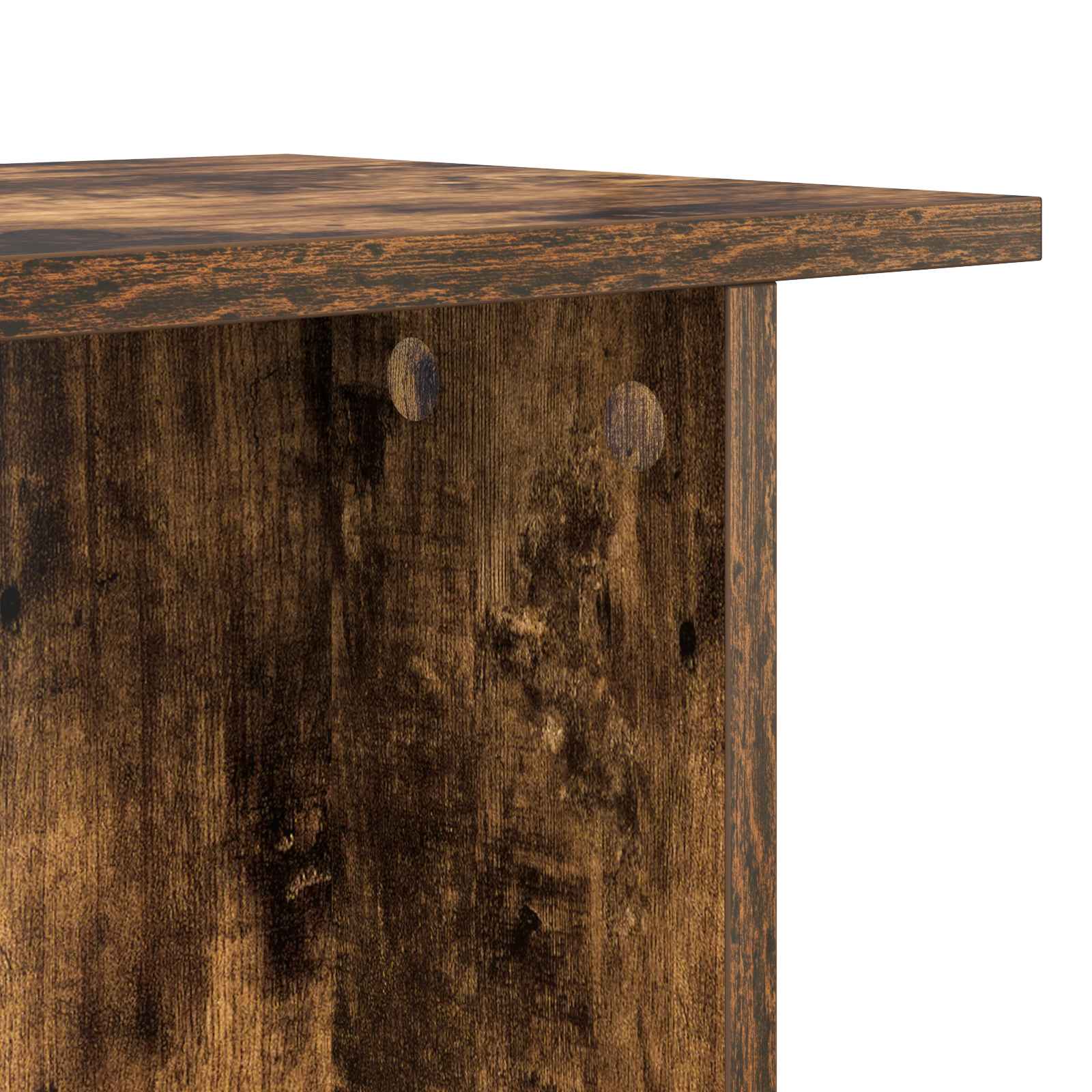 Table basse 2 pcs Chêne fumé 40 x 30 x 49 cm Bois d'ingénierie - XIOS