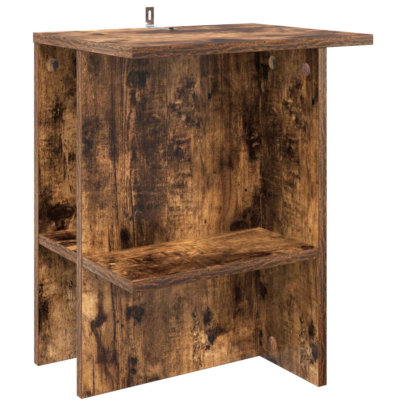 Table basse 2 pcs Chêne fumé 40 x 30 x 49 cm Bois d'ingénierie - XIOS