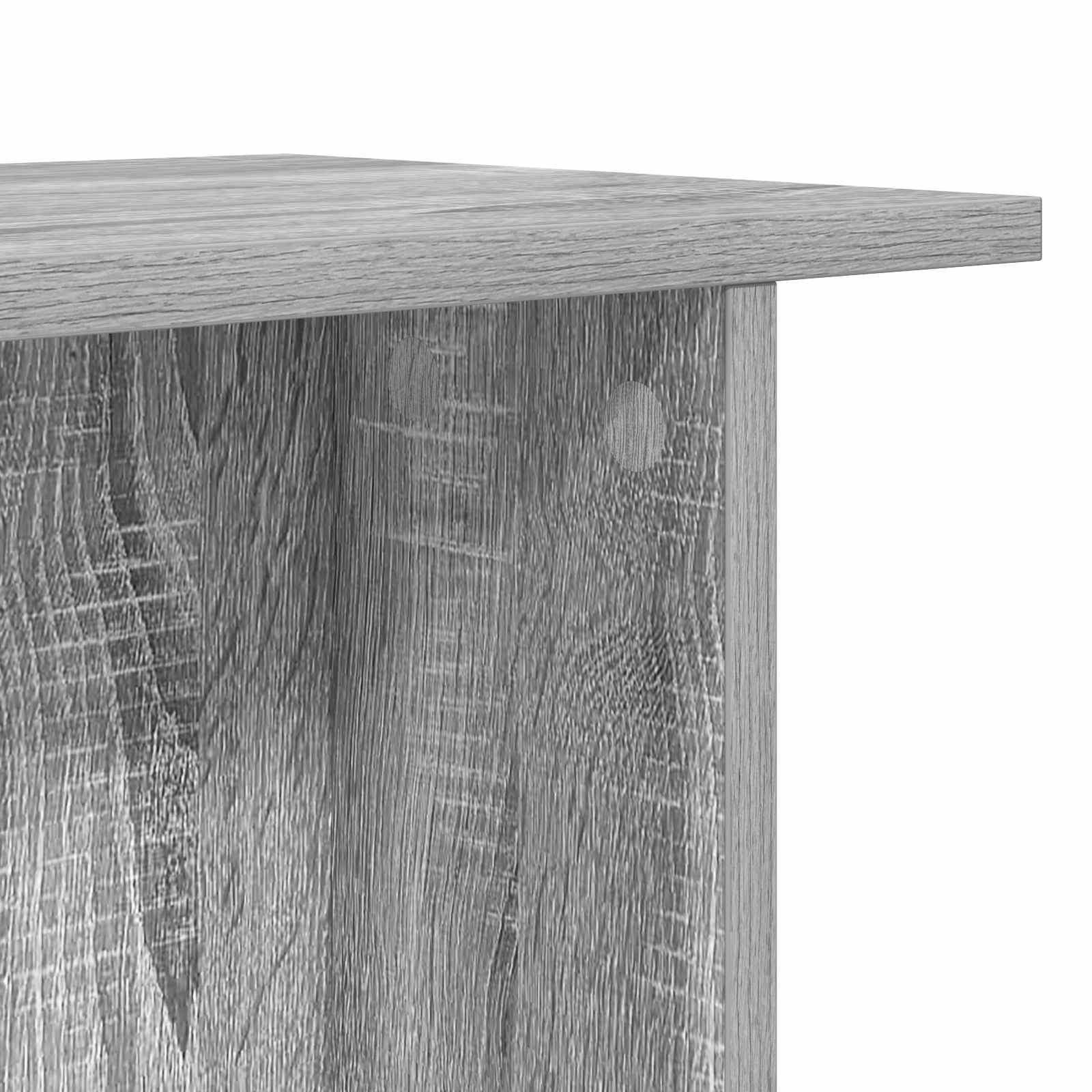 Table basse 2 pcs Sonoma gris 40 x 30 x 49 cm Bois d'ingénierie - XIOS