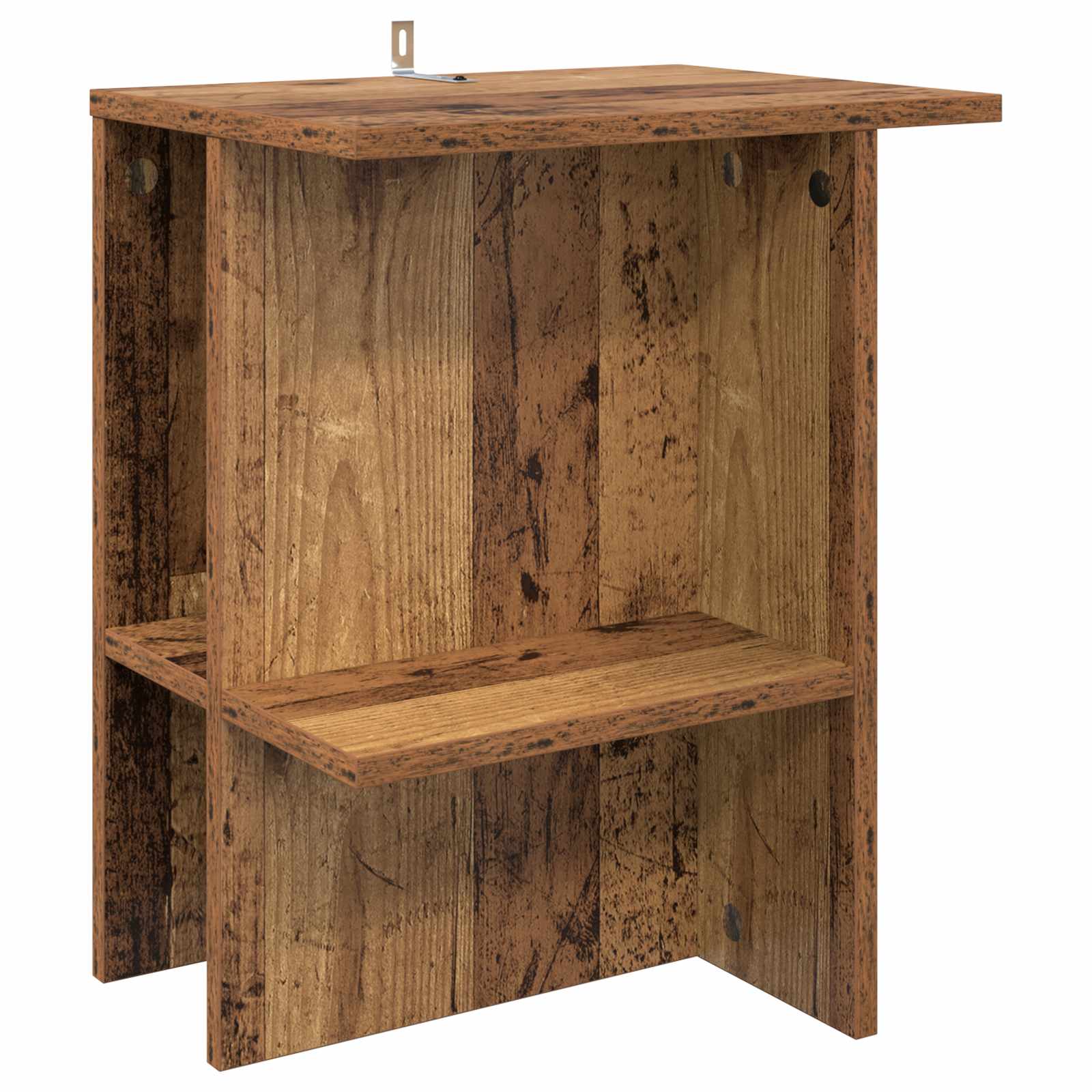 Table basse 2 pcs Bois ancien 40 x 30 x 49 cm Bois d'ingénierie - XIOS