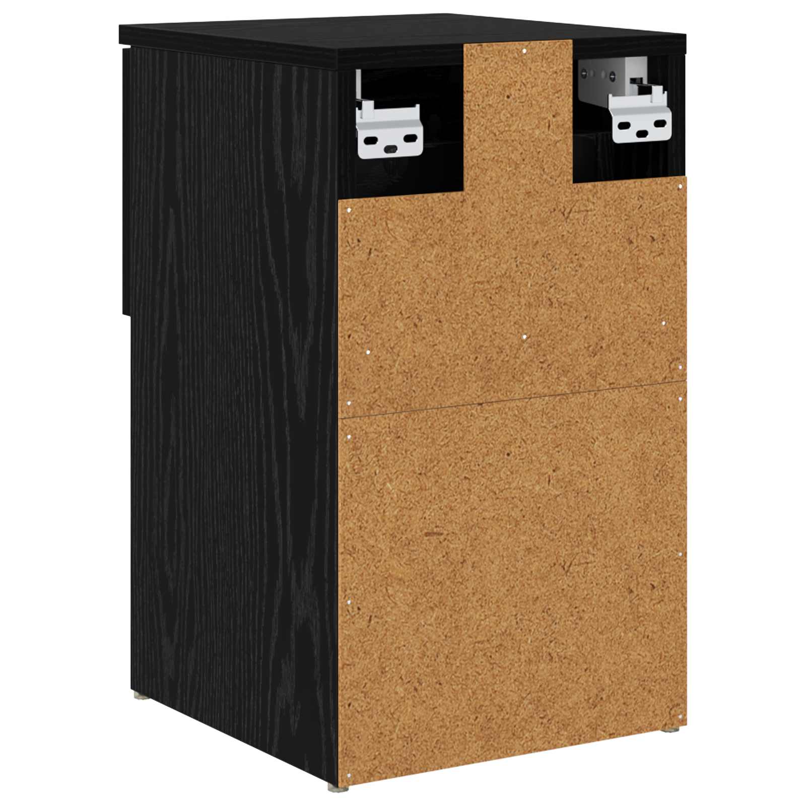 Armoire de lit 2 pcs Chêne noir 29 x 31,5 x 49 cm - XIOS