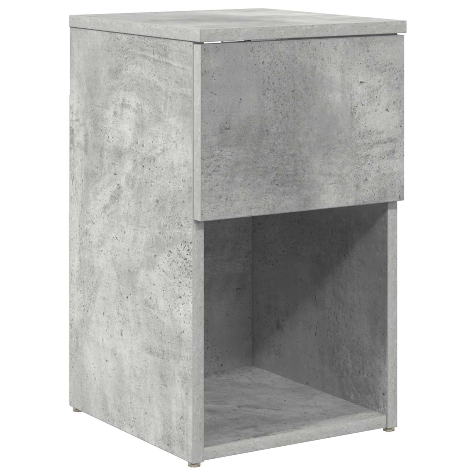 Armoire de lit 2 pcs Gris béton 29 x 31,5 x 49 cm - XIOS