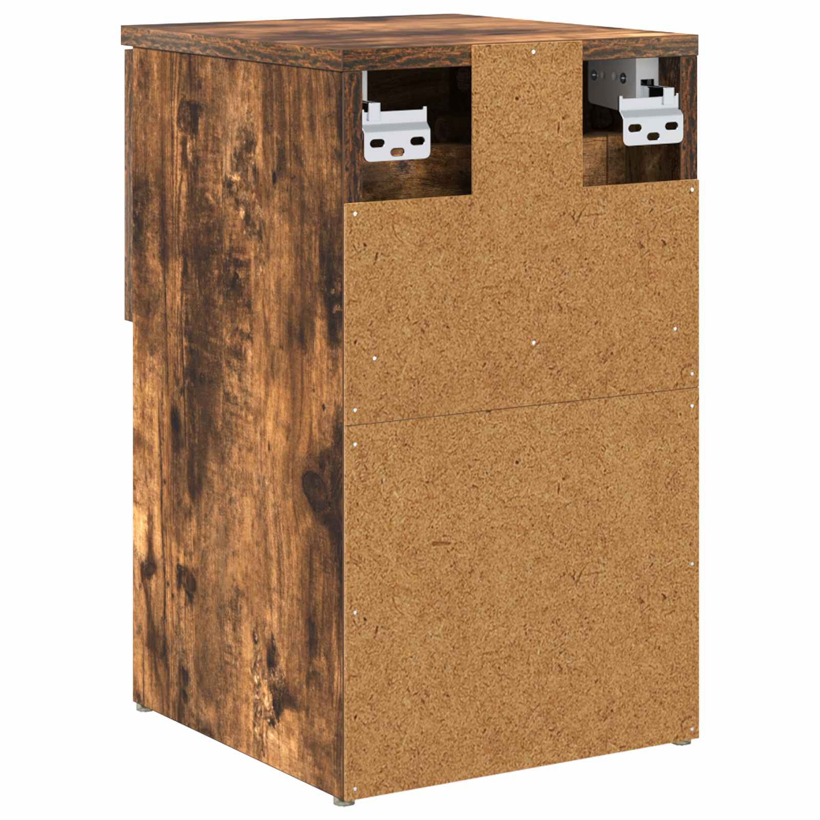 Armoire de lit 2 pcs Chêne fumé 29 x 31,5 x 49 cm - XIOS