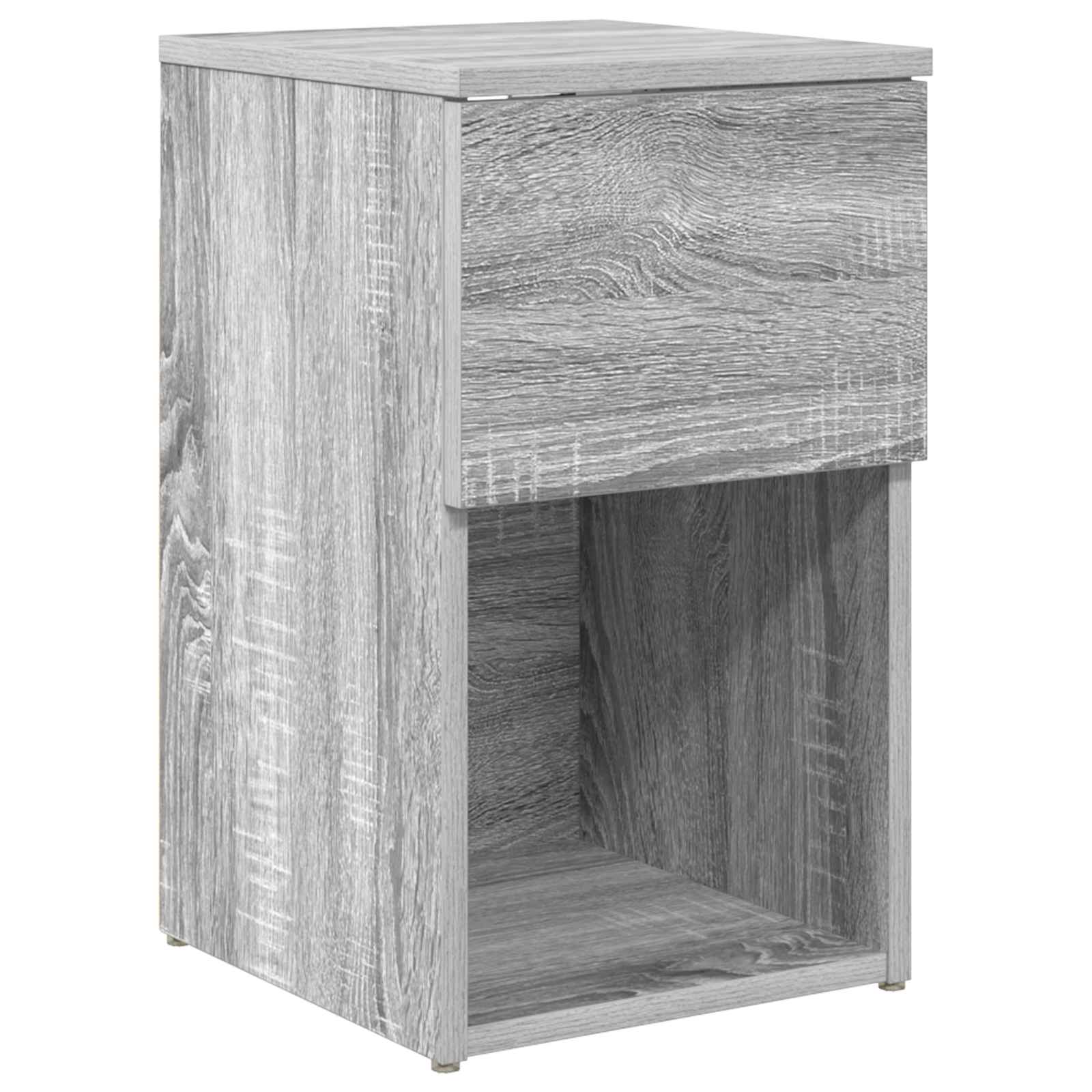 Armoire de lit 2 pcs Sonoma gris 29 x 31,5 x 49 cm - XIOS