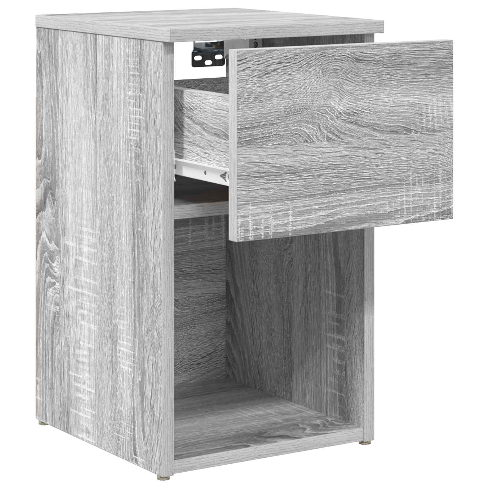 Armoire de lit 2 pcs Sonoma gris 29 x 31,5 x 49 cm - XIOS