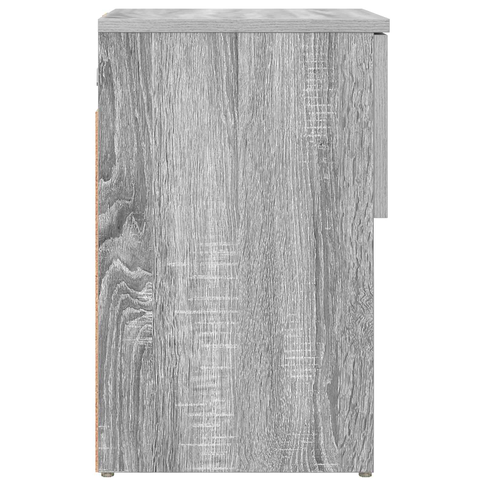 Armoire de lit 2 pcs Sonoma gris 29 x 31,5 x 49 cm - XIOS