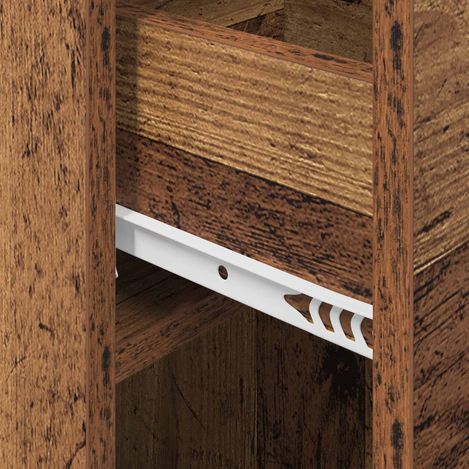 Armoire de lit 2 pcs Bois ancien 29 x 31,5 x 49 cm - XIOS