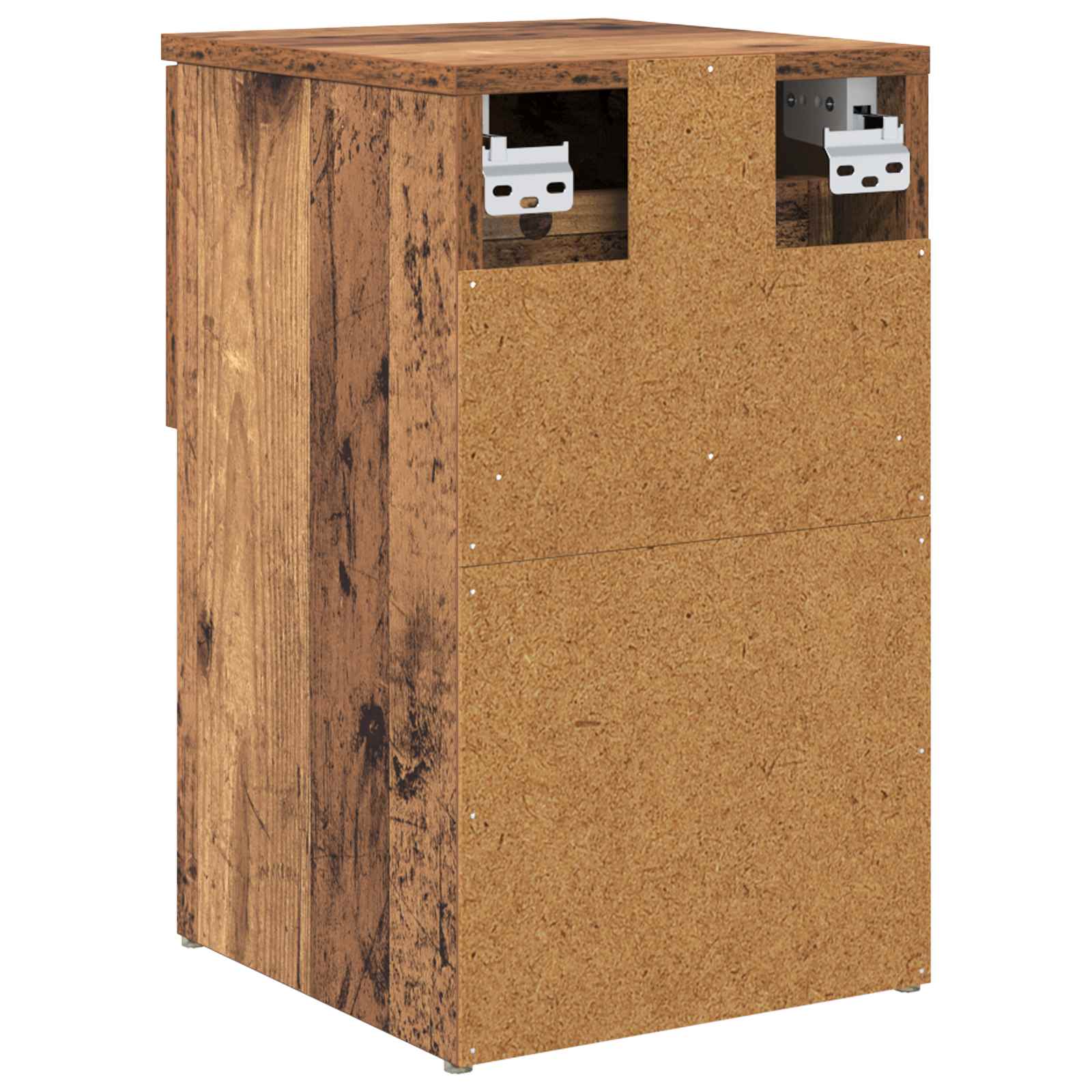 Armoire de lit 2 pcs Bois ancien 29 x 31,5 x 49 cm - XIOS