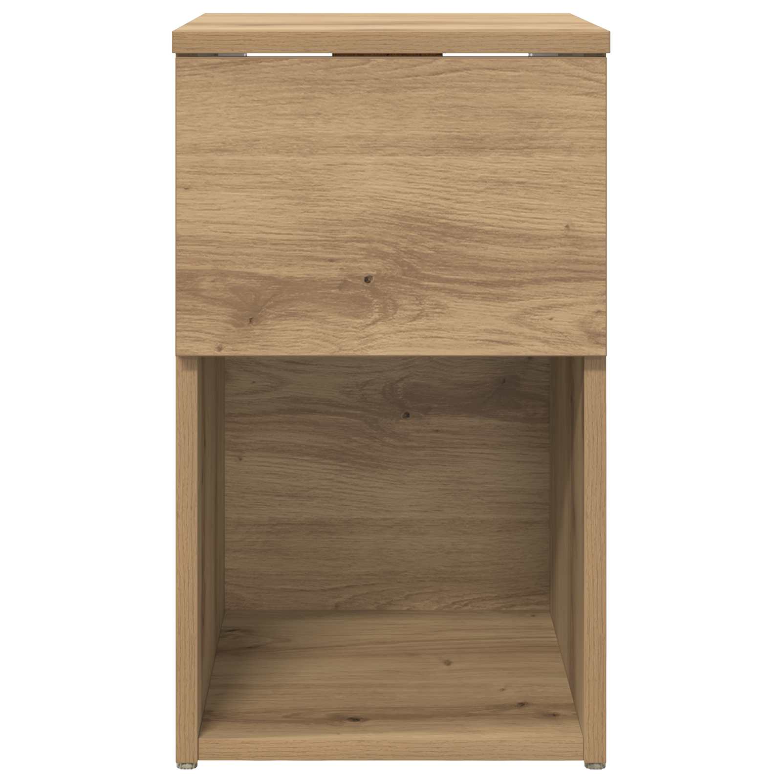 Armoire de lit 2 pc Chêne artisanal 29 x 31,5 x 49 cm - XIOS