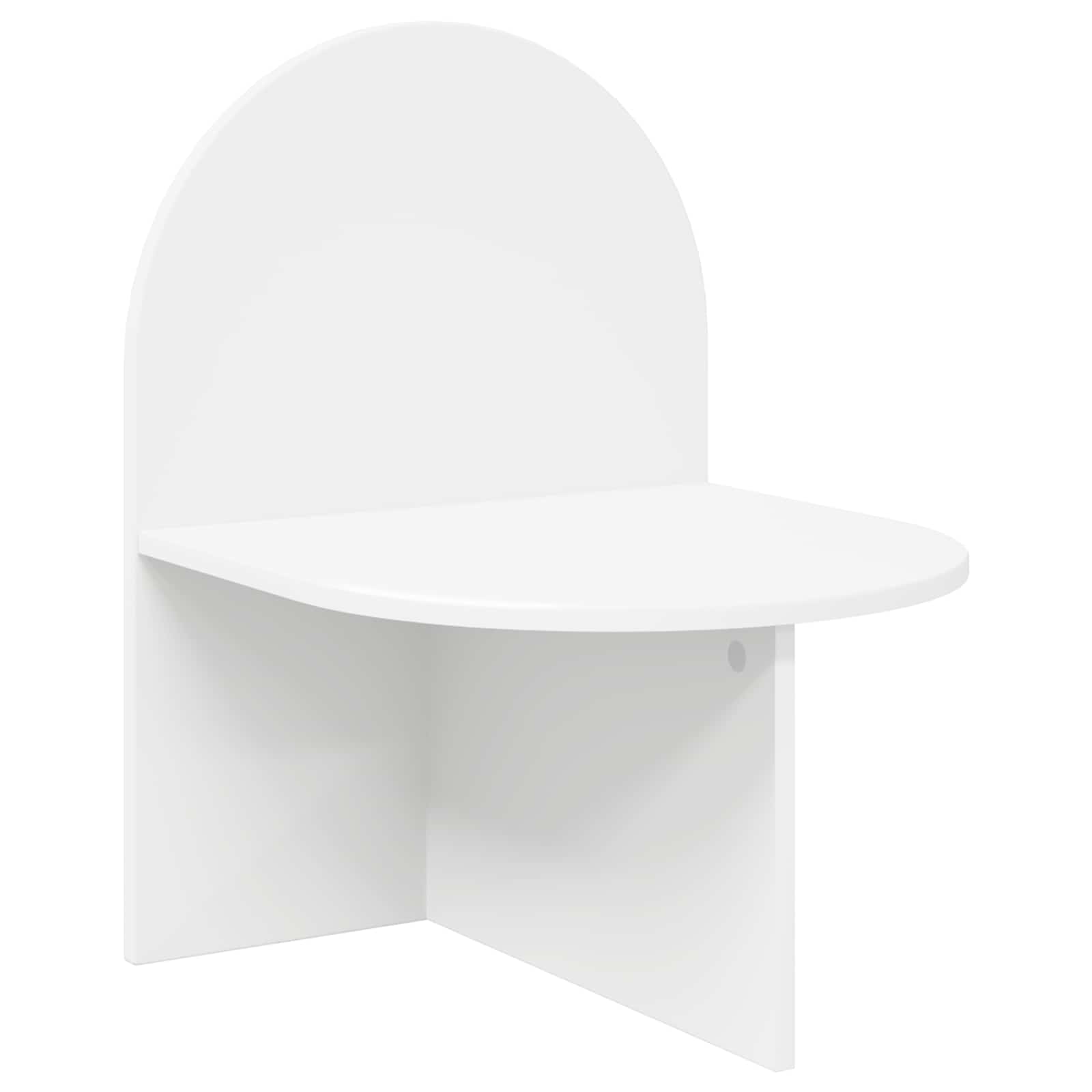 Table de chevet 2 pcs Blanc 48 x 49 x 65 cm Bois d’ingénierie - XIOS