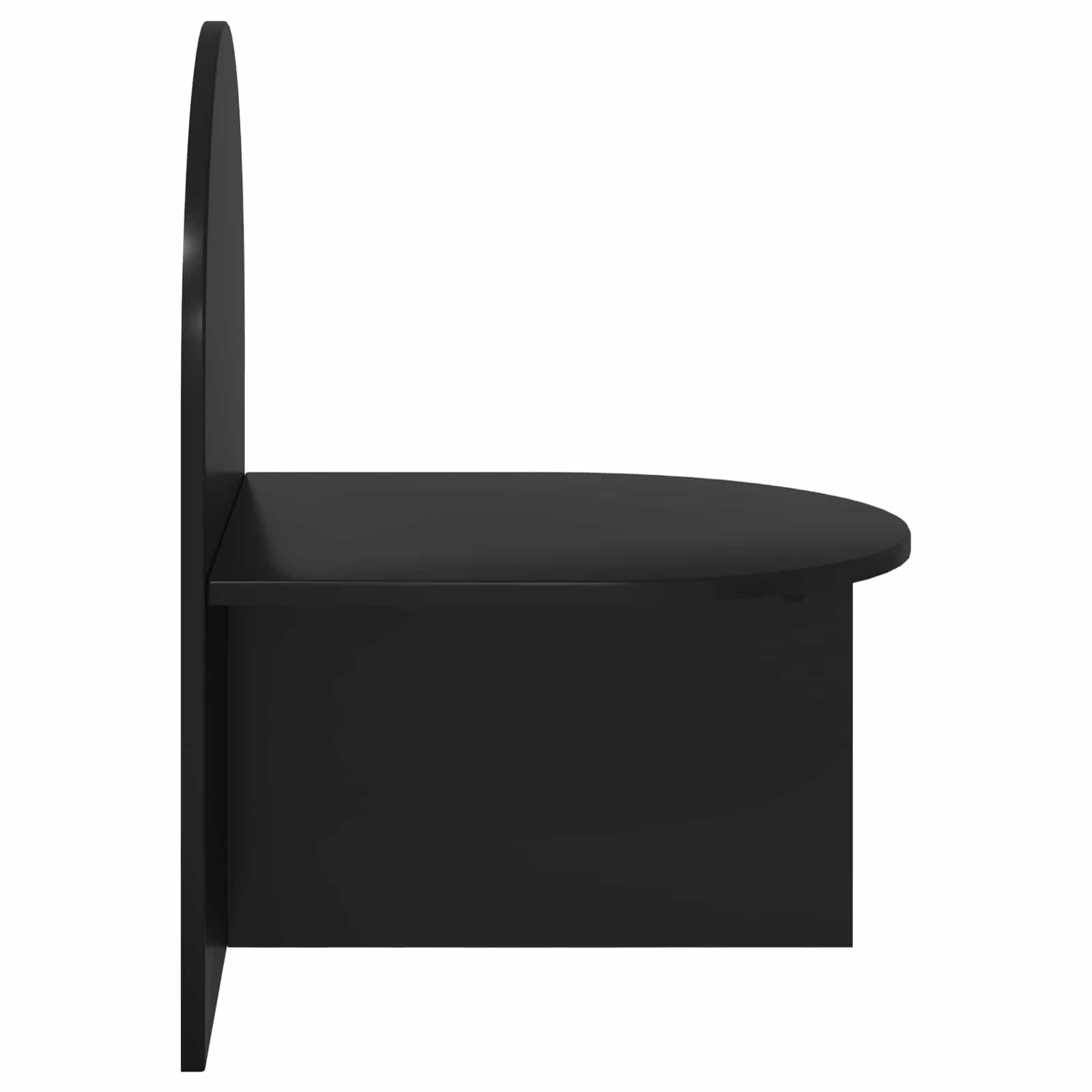 Table de chevet 2 pcs Chêne noir 48 x 49 x 65 cm - XIOS