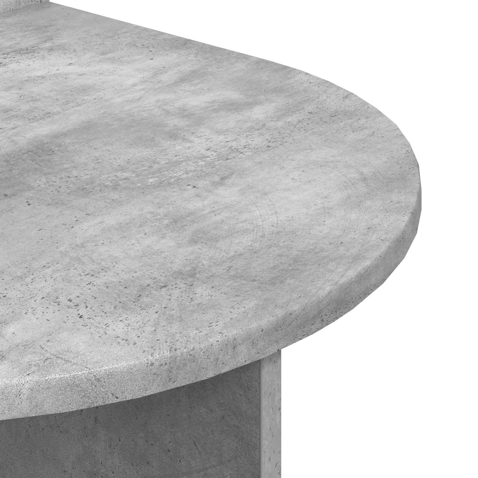 Table de chevet 2 pcs Gris béton 48 x 49 x 65 cm - XIOS