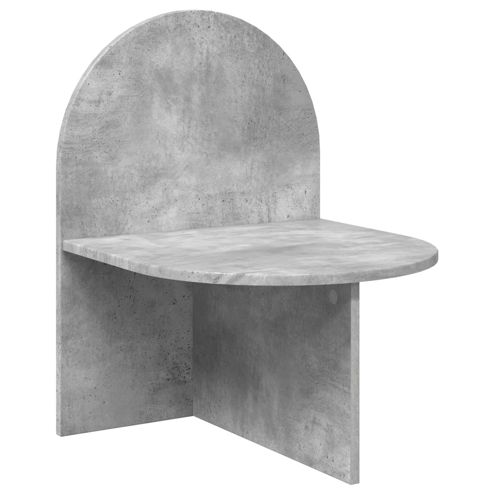 Table de chevet 2 pcs Gris béton 48 x 49 x 65 cm - XIOS